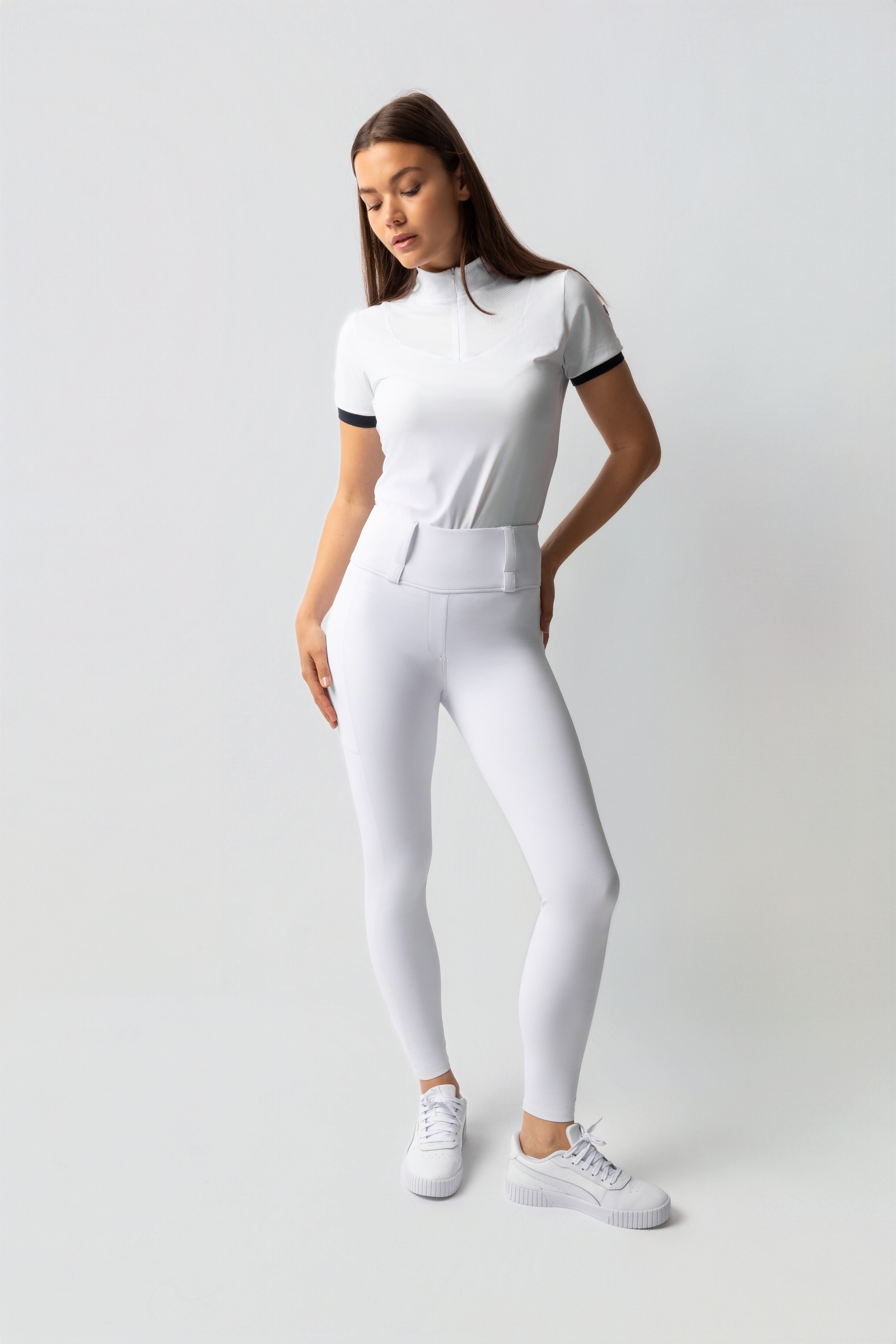 Horze Anya dames rijlegging met fullseat siliconen grip UPF 50+