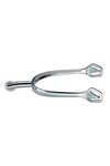 Sprenger Ultra Fit sporen, roestvrij staal, plat, 30 mm, klein wiel #6