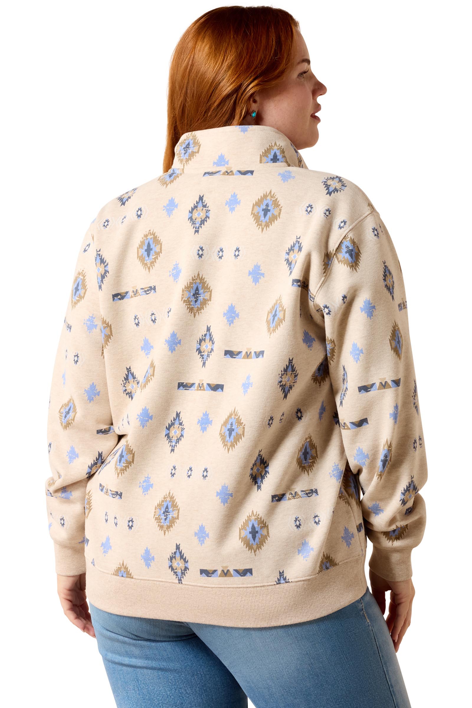 Ariat Sapphire 1/2 zip sweatshirt voor dames