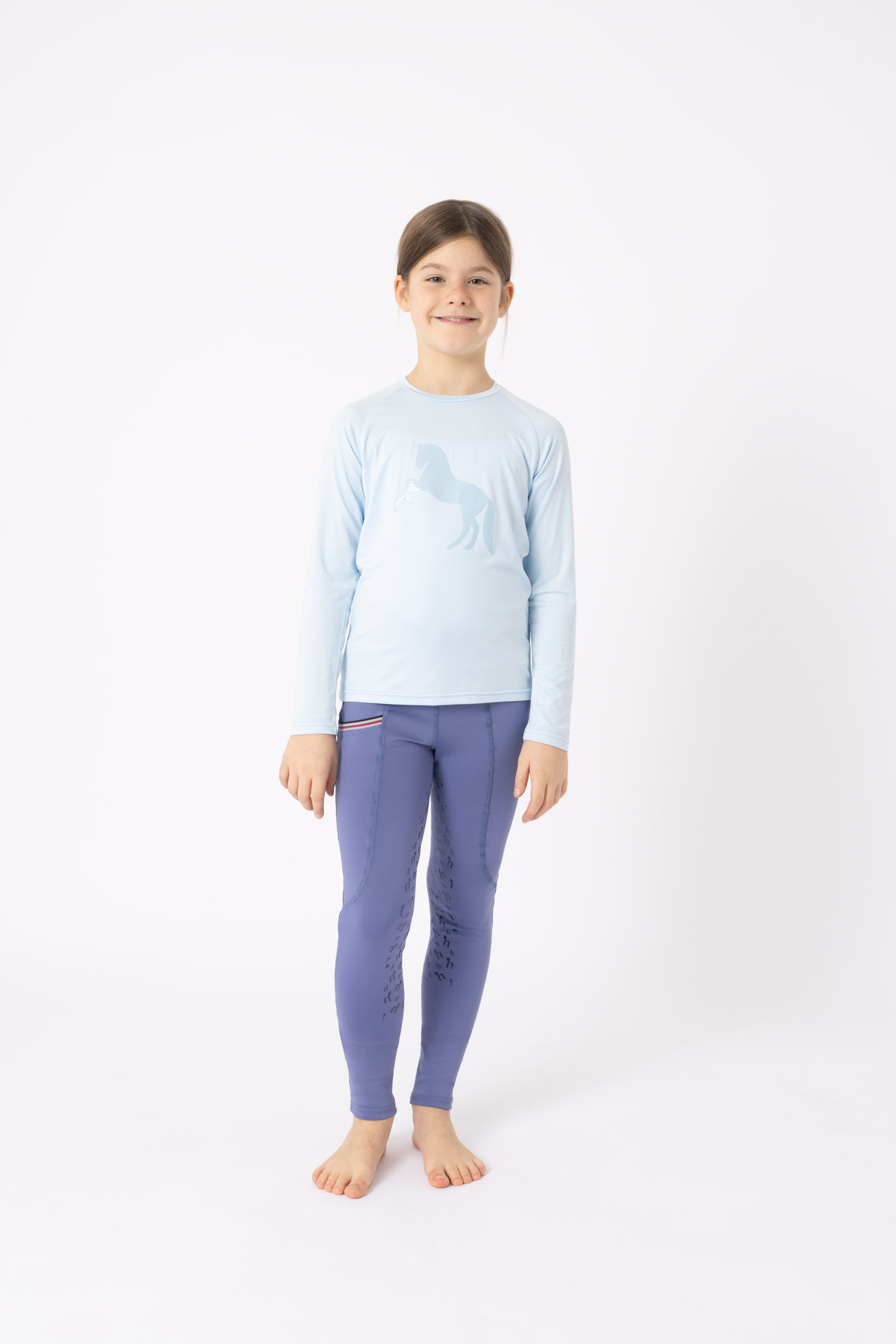 Horze Flora functionele longsleeve, kids