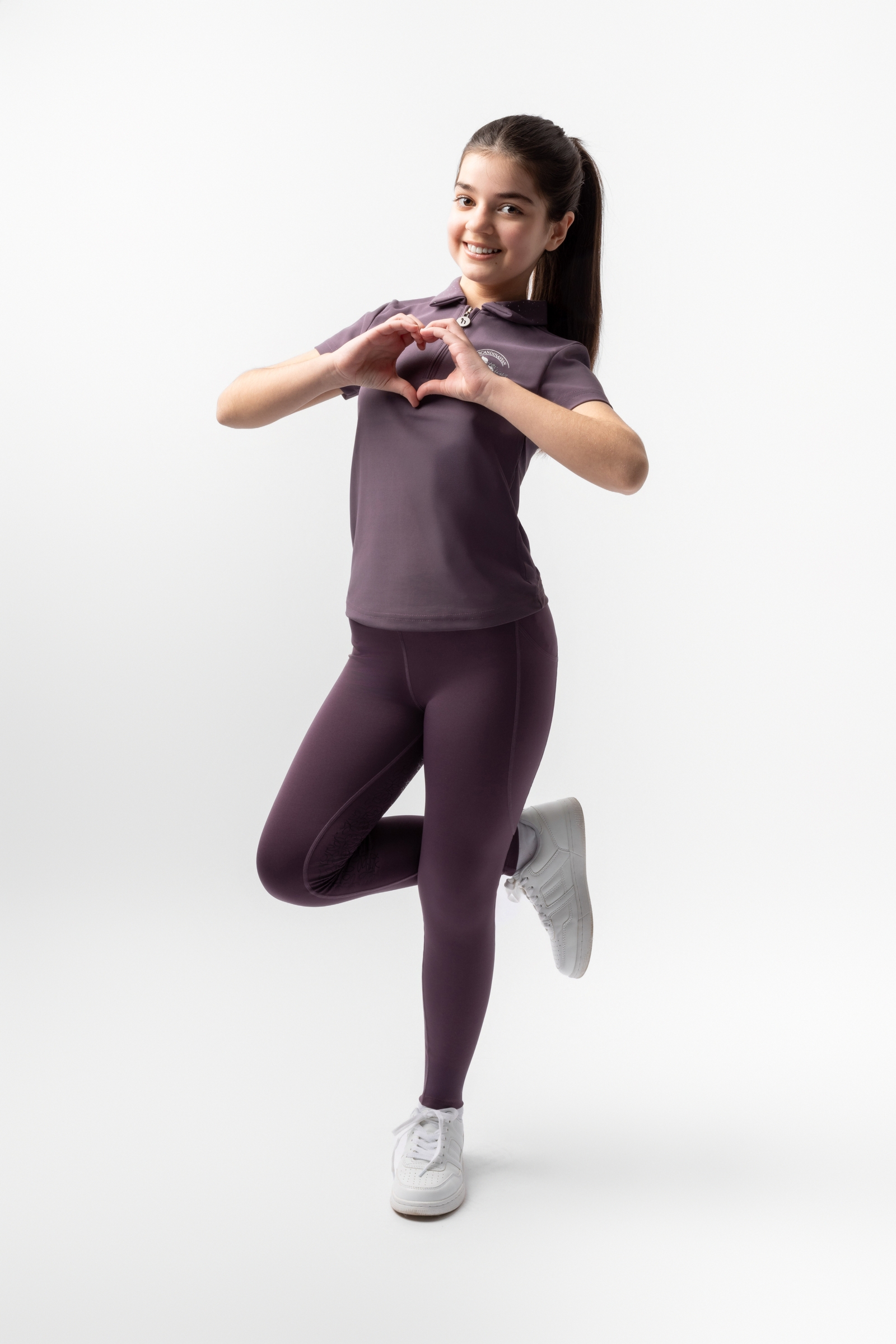 Horze Fay kinder poloshirt  