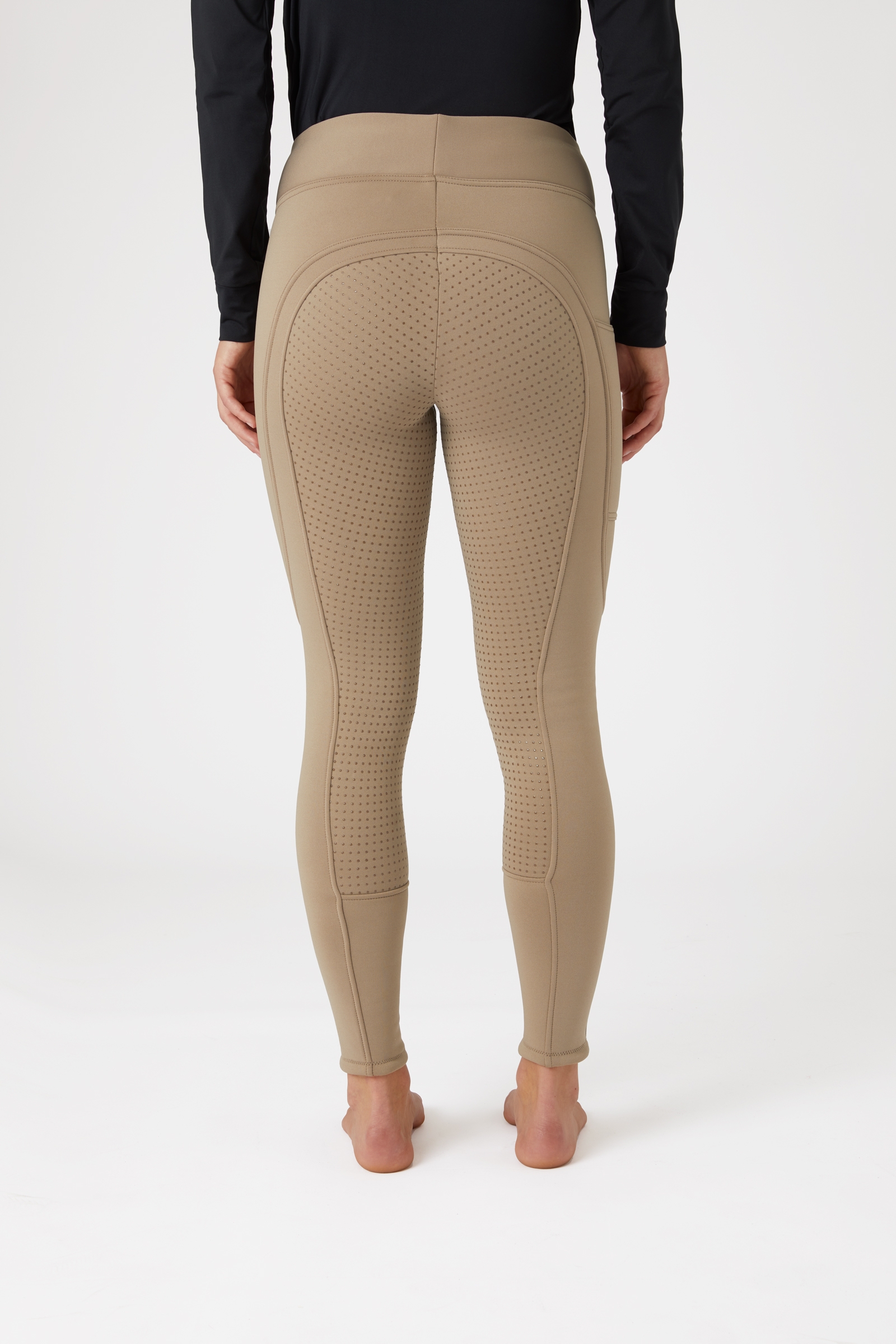 Horze Active fullgrip winter rijlegging met telefoonzak, dames