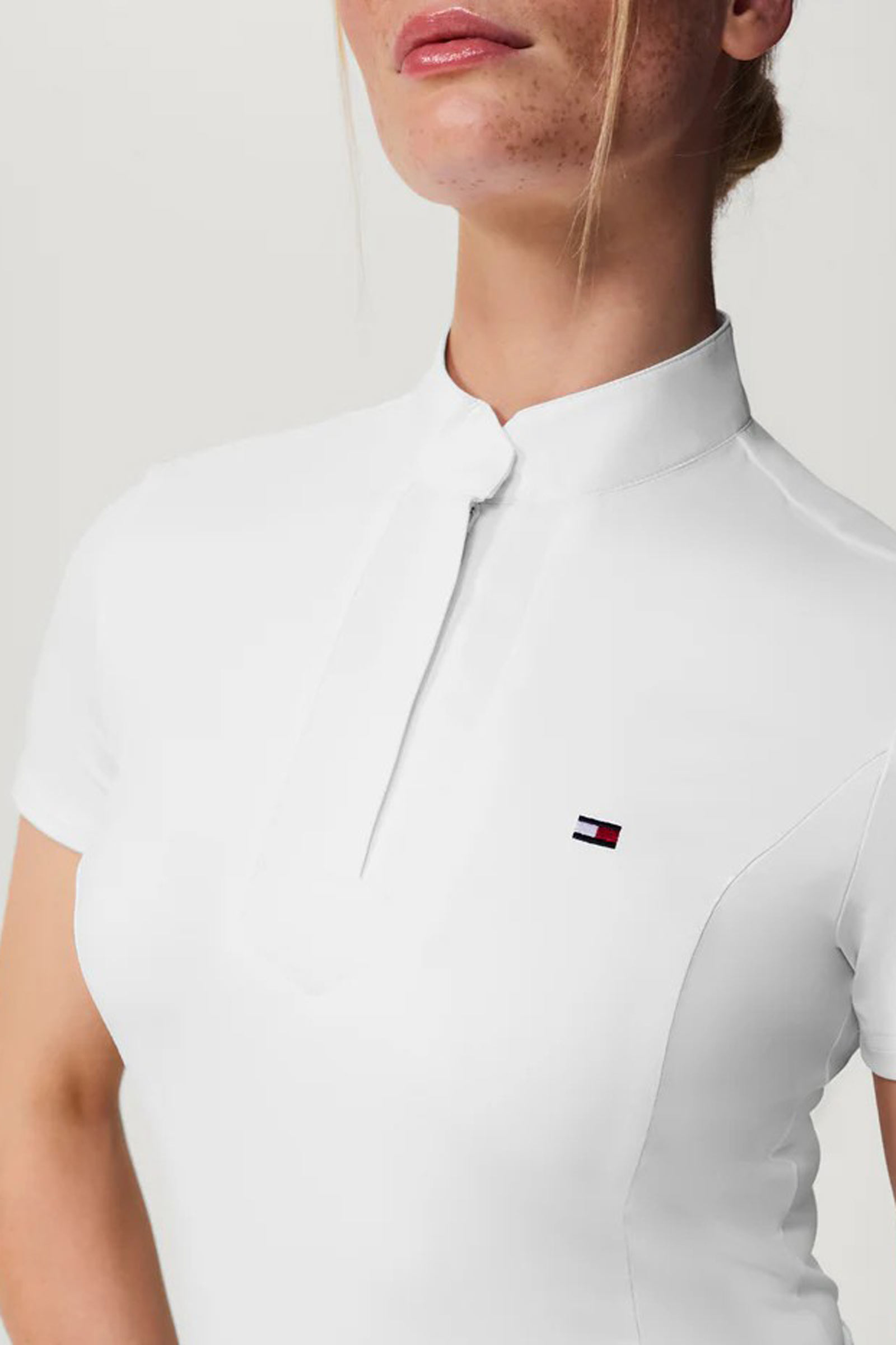 Tommy Hilfiger Equestrian Avon wedstrijdshirt met korte mouwen