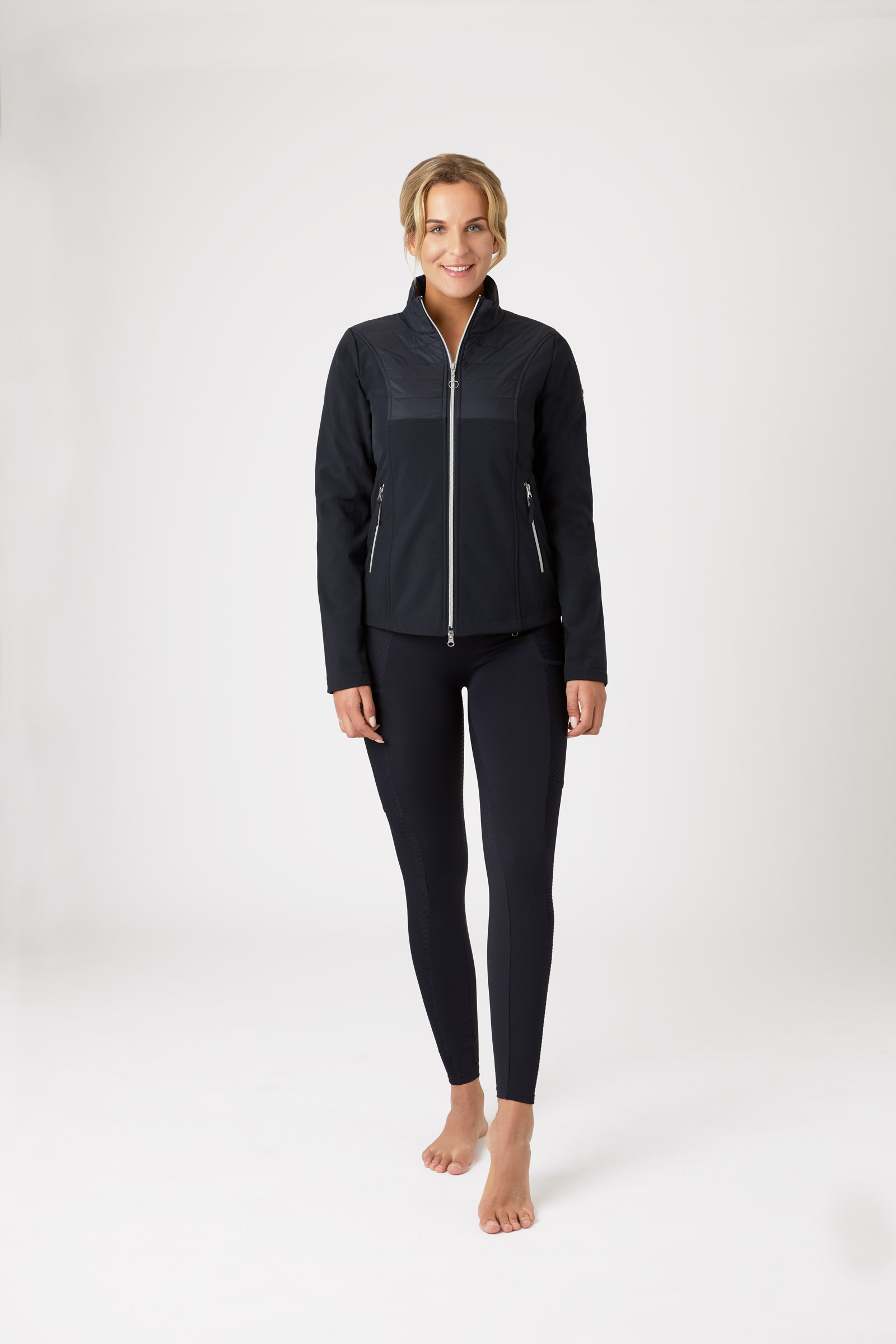 Horze Maeve Softshell Hybrid Jack, dames