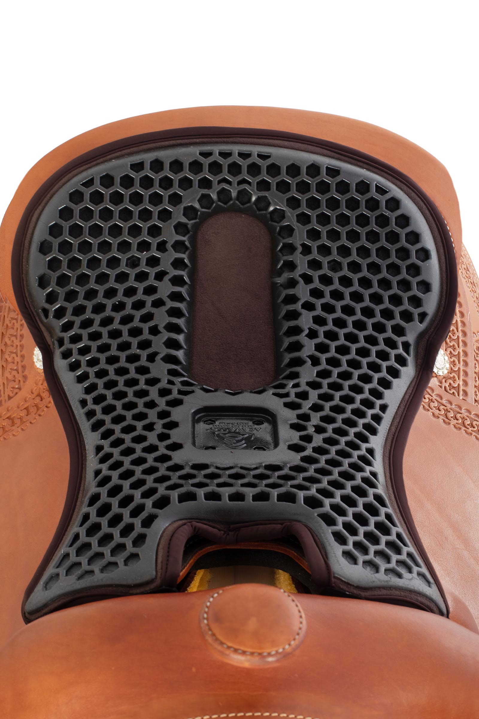 Acavallo Ortho-Stuitbeen Western Zitbeschermer Hexa Gel-Out Dri-Lex, 20 mm  