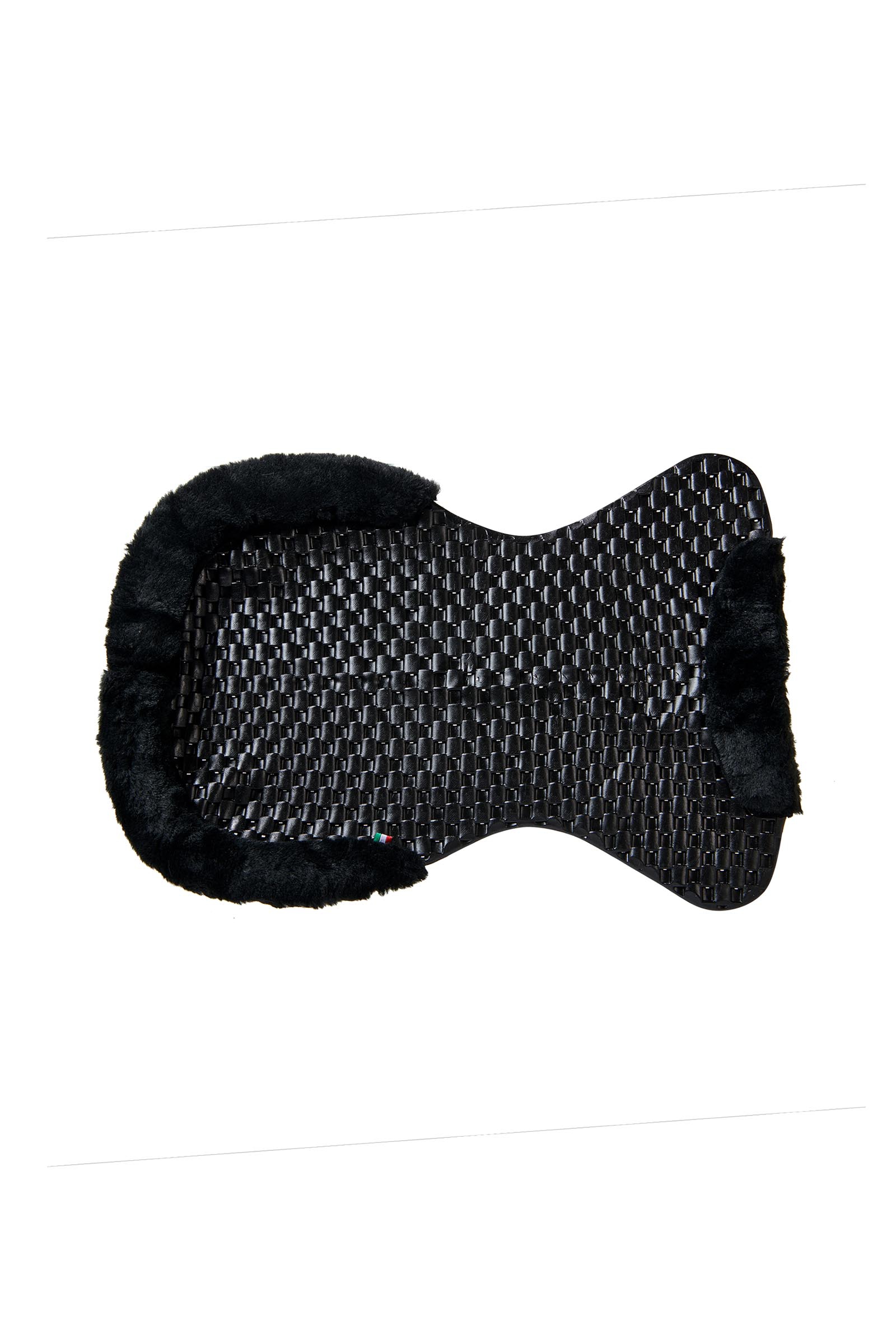 Acavallo Gel Antislip Respira met Schapenvacht Uitsparing Plat