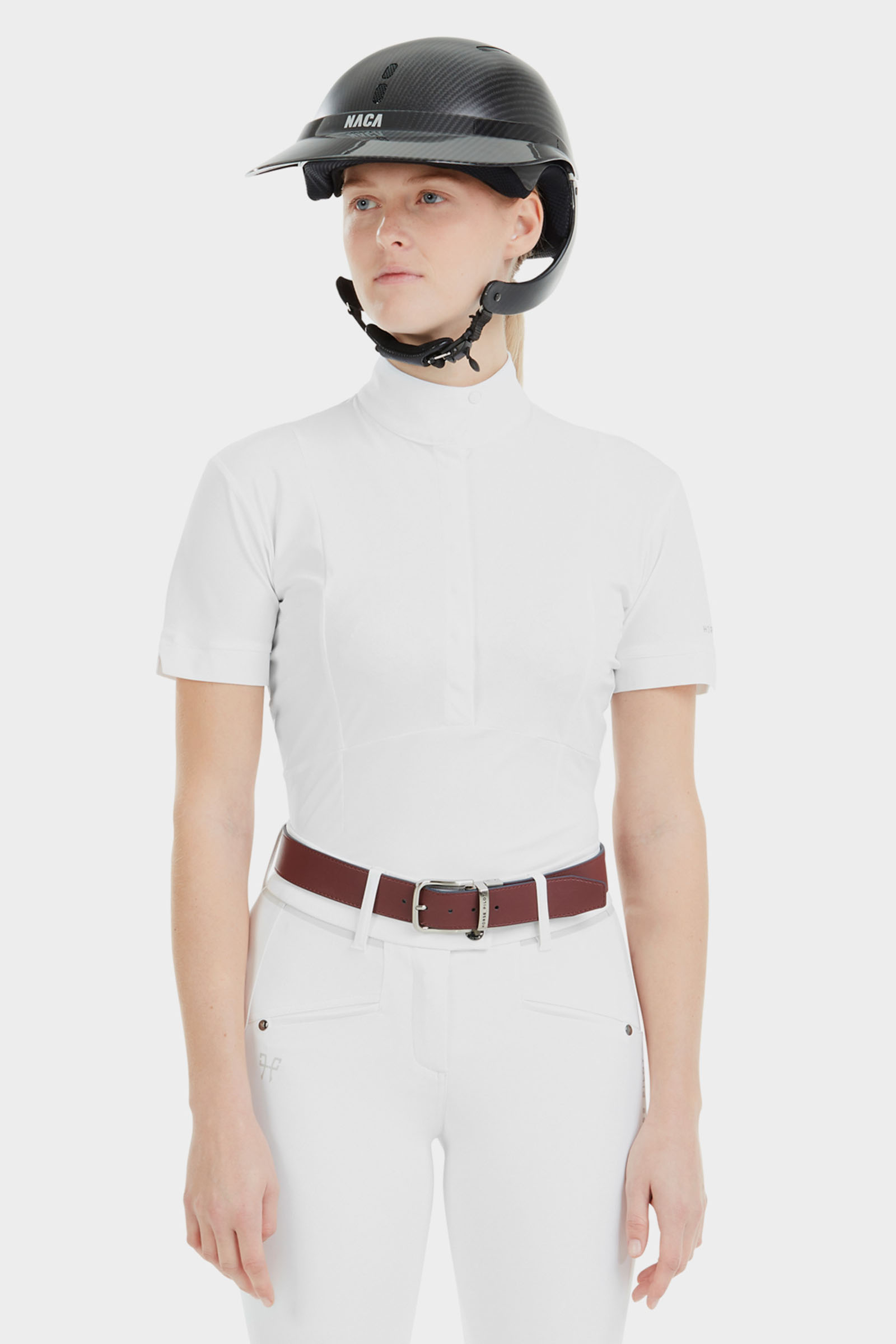 White Horse Pilot Monica dames shirt met korte mouwen