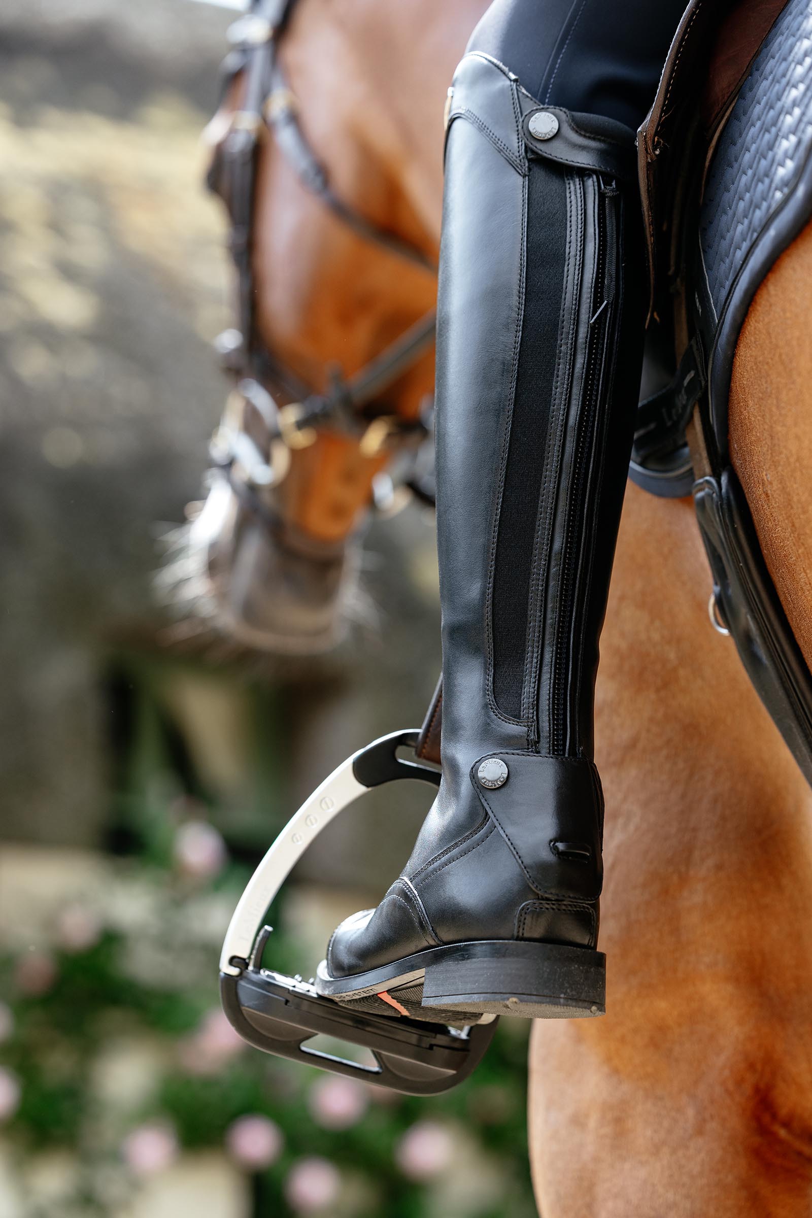 LeMieux rijlaarzen met vetersluiting, lage schachthoogte