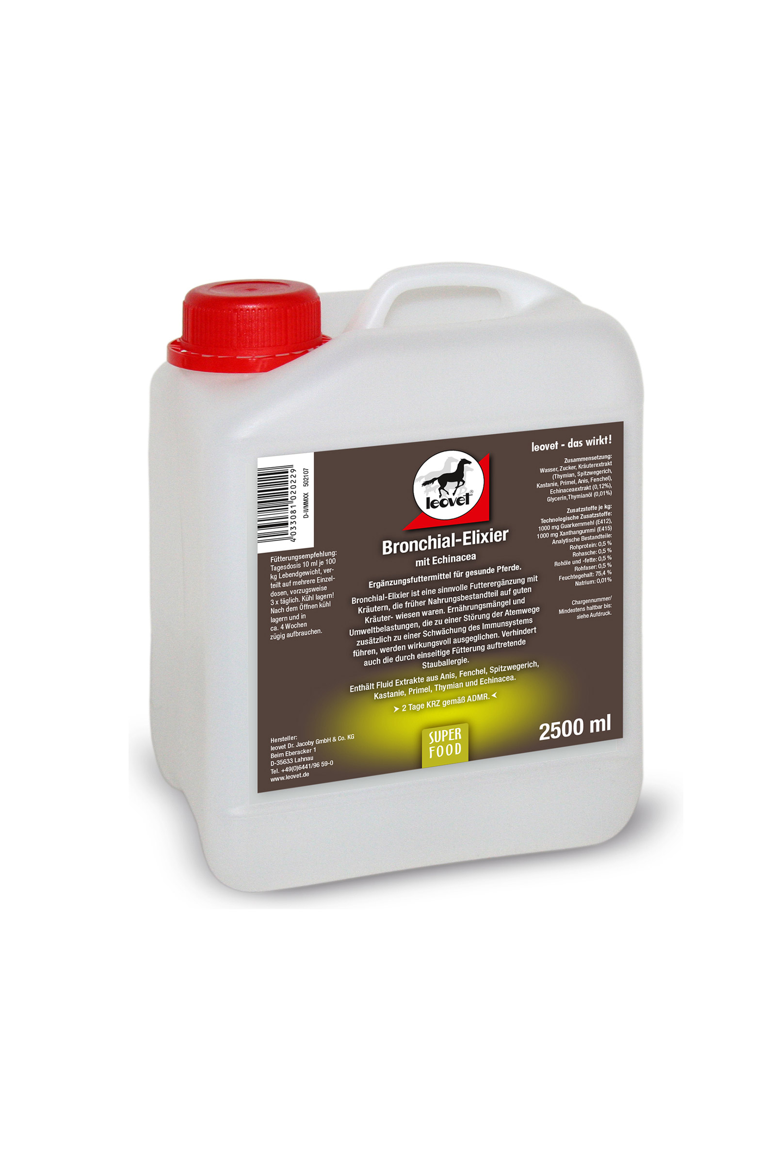 Leovet Respiratory Syrup, 2500 ml