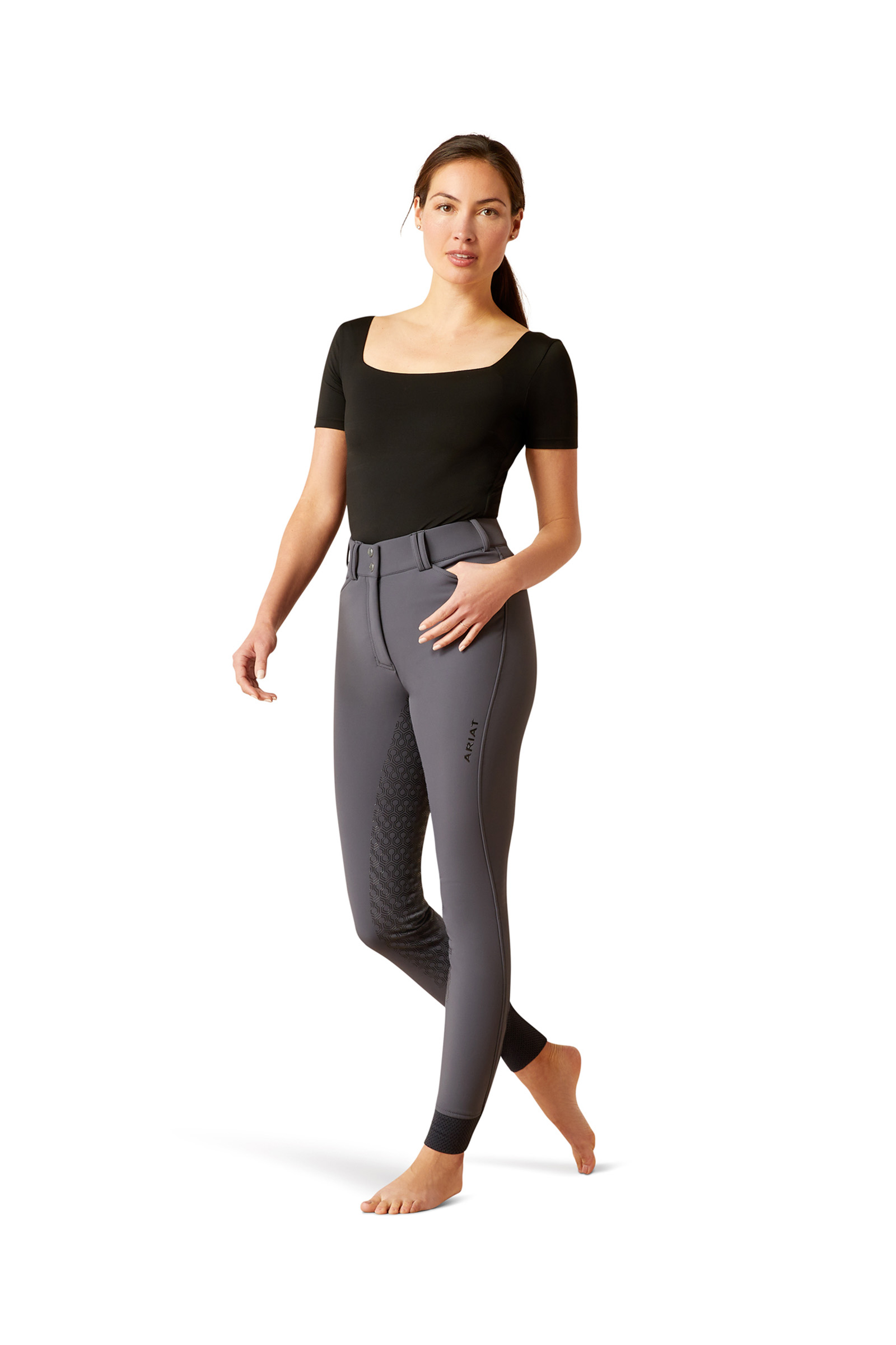 Ariat Tri Factor Frost dames gevoerde fullseat rijbroek