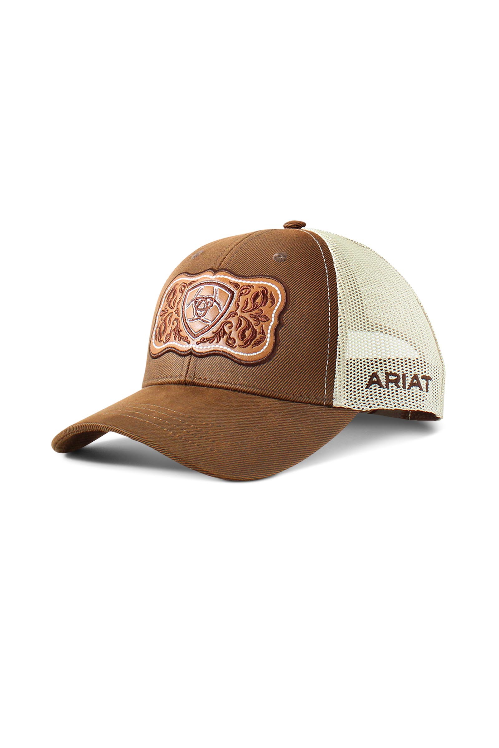 Ariat Floral Leather Patch Dames cap