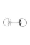 Sprenger Nathe D-trens 20 mm, met flexibele Mullen Mouth (75 mm ring)