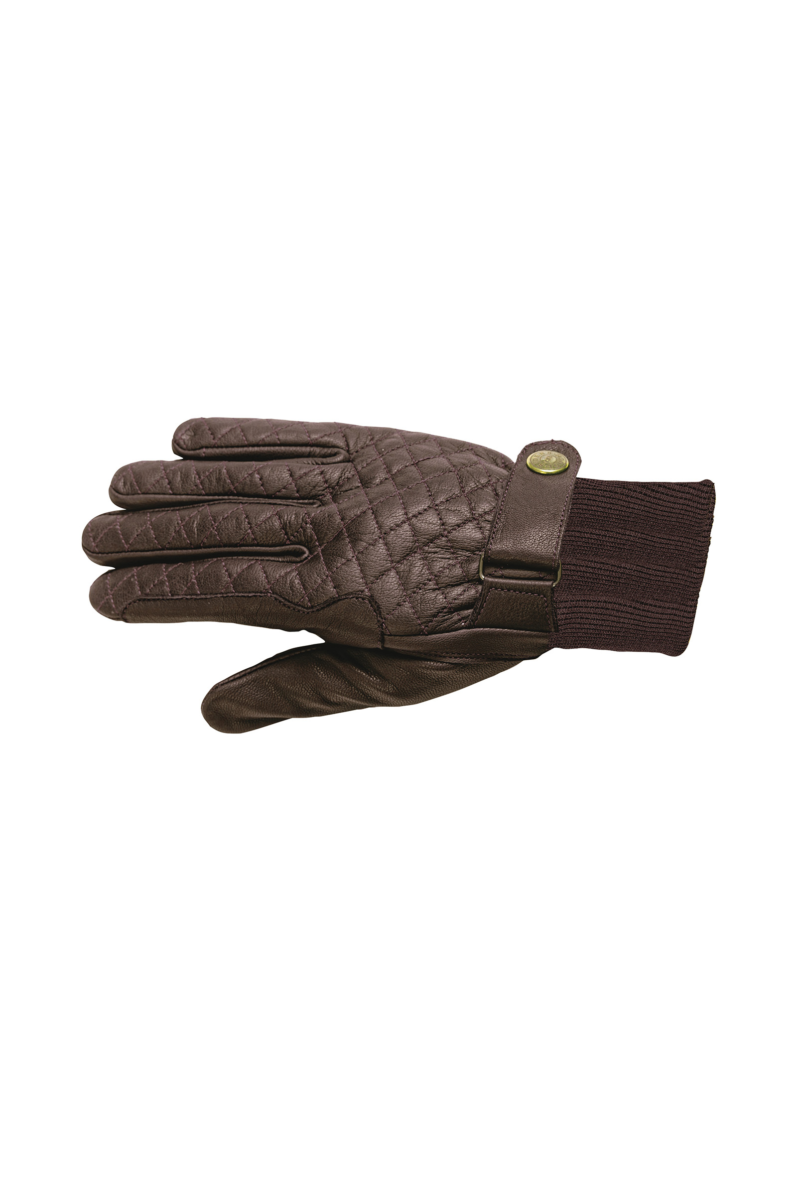 Brown RSL Kitzbuhel Winter Leather Riding Gloves
