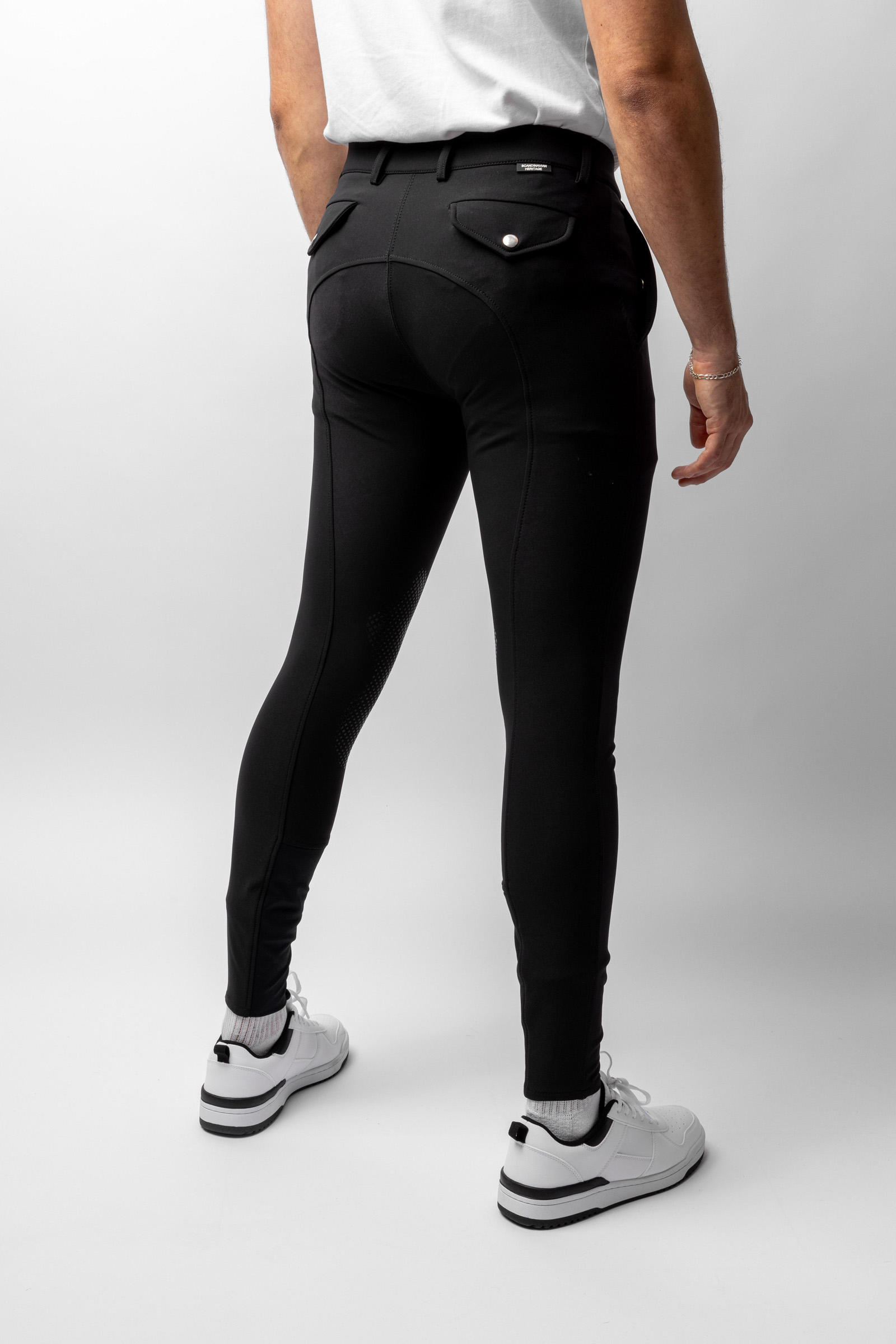 Horze Grand Prix heren rijbroek met kniestukken van siliconen UPF 50+