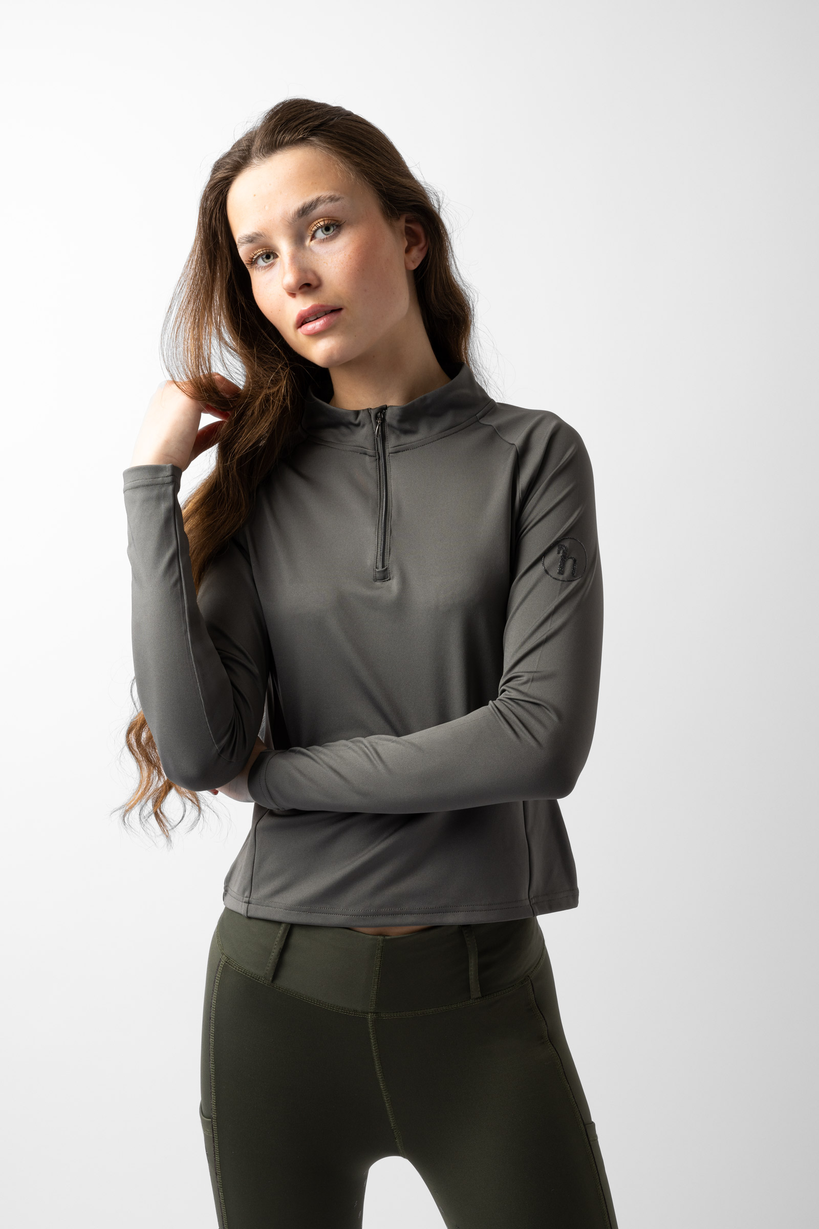 Horze Young Riders ELISA functionele longsleeve, dames