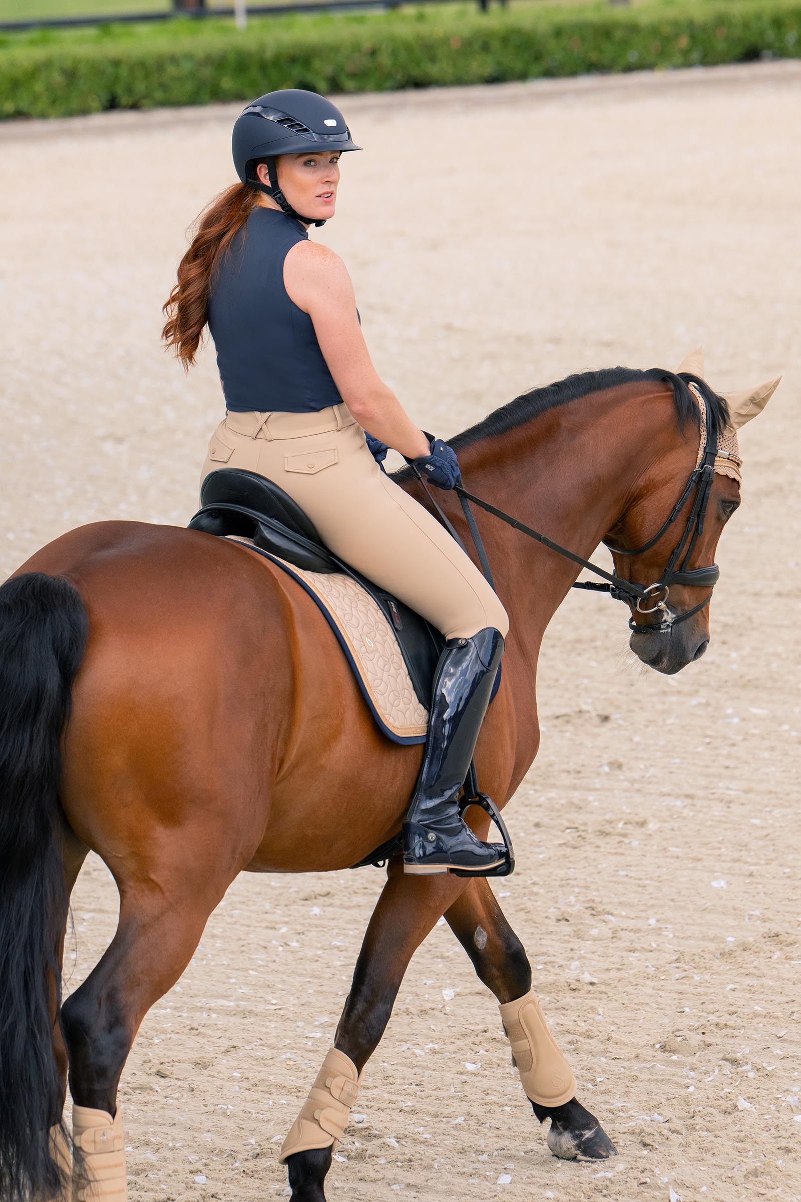 Eskadron Classic Sport SS26 Dames tanktop met halve rits