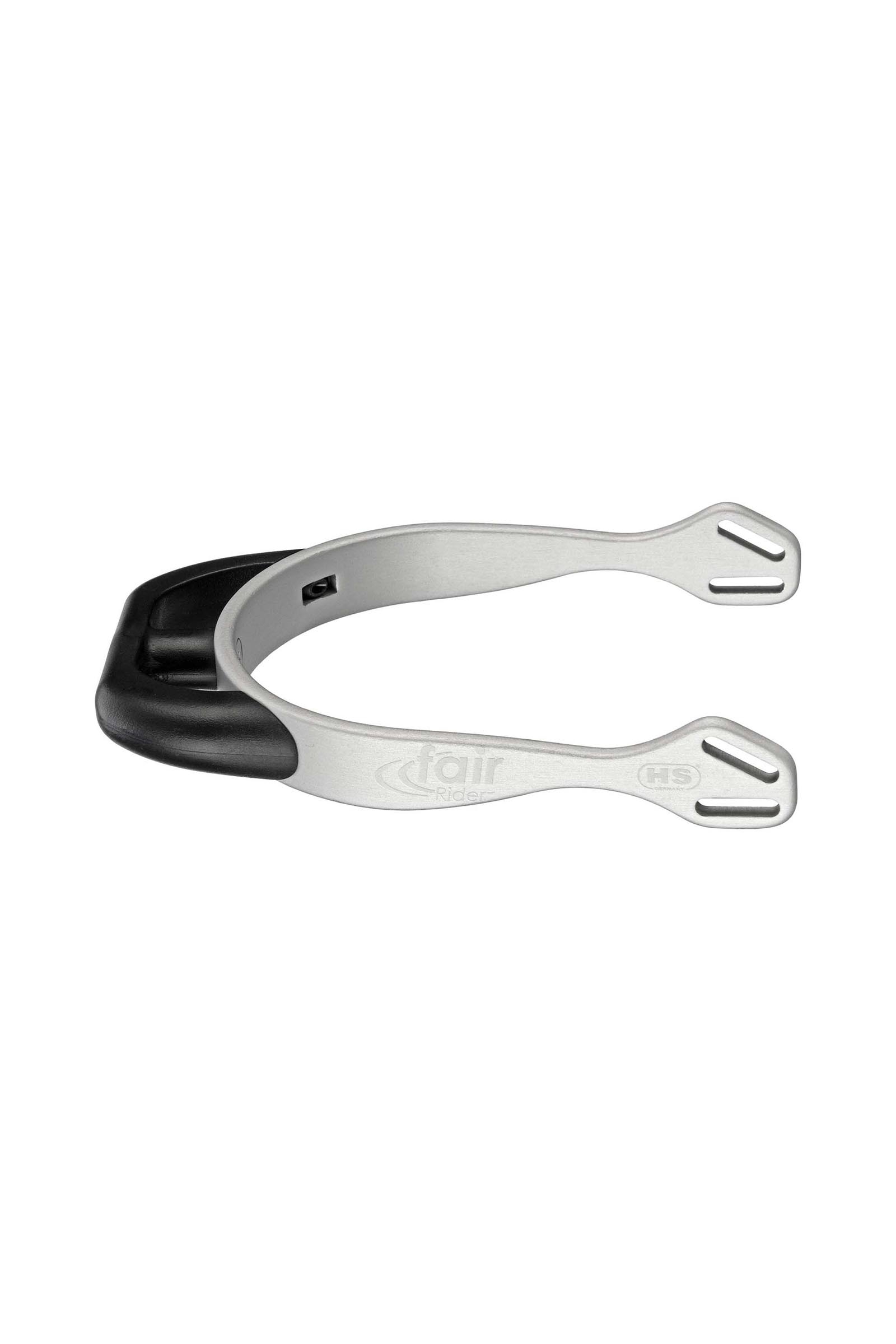 Silver/Black Sprenger FairRider aluminium sporen 20 mm dun rond  