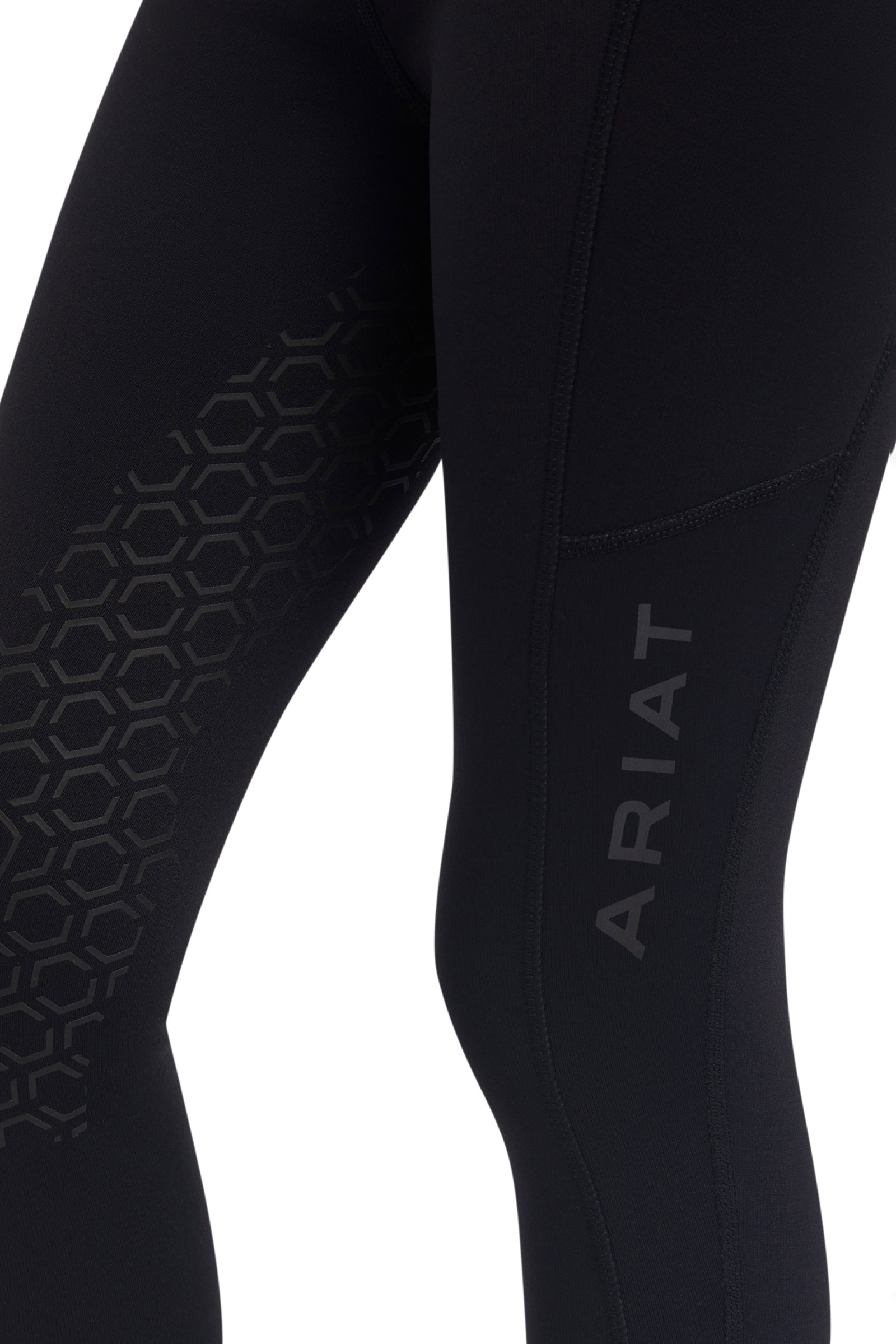 Ariat Venture Thermal Kinder thermische rijleggings met half grip