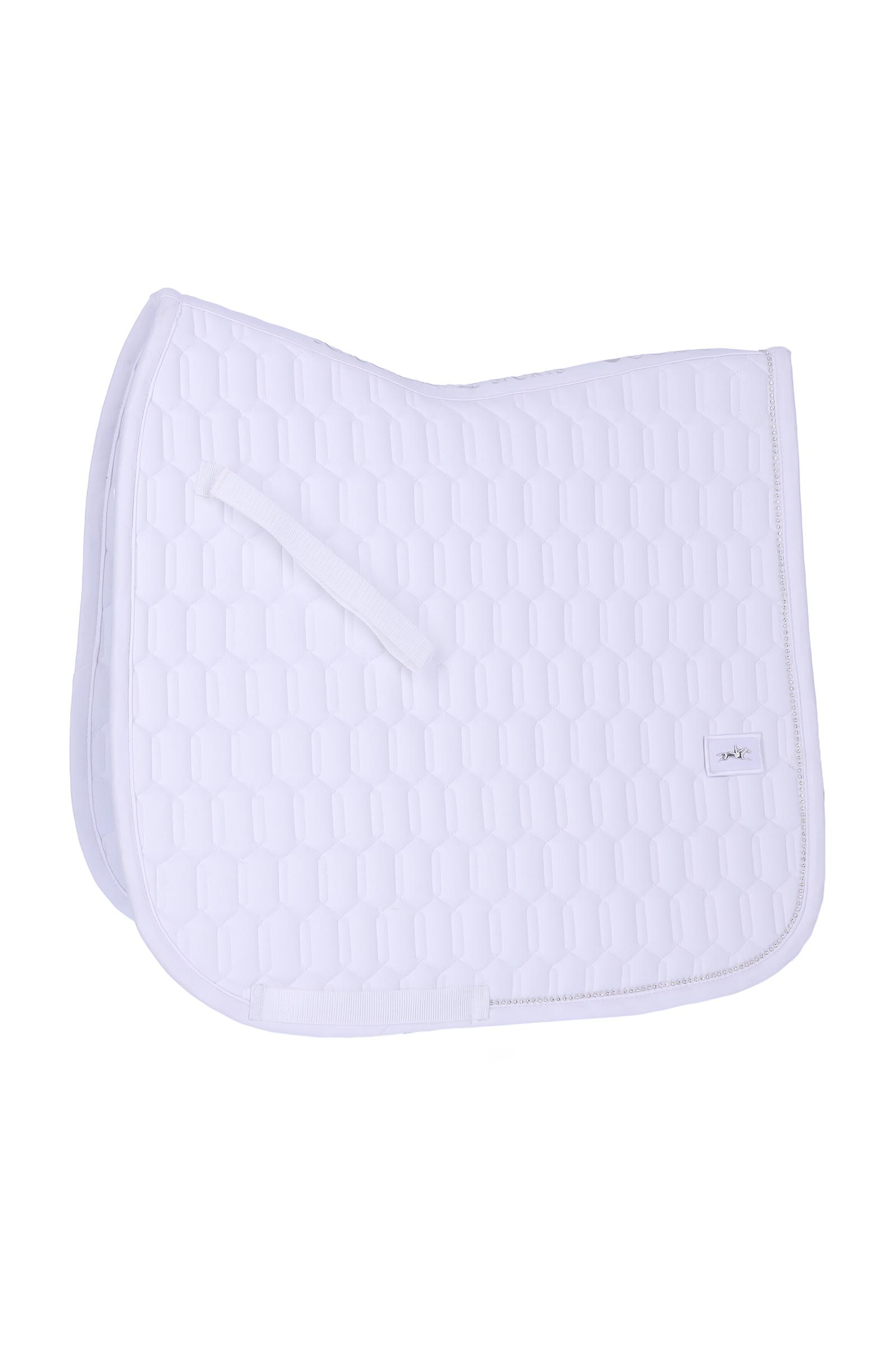 White/Crystal Schockemöhle Sports SP Energy Dressage Saddle Pad