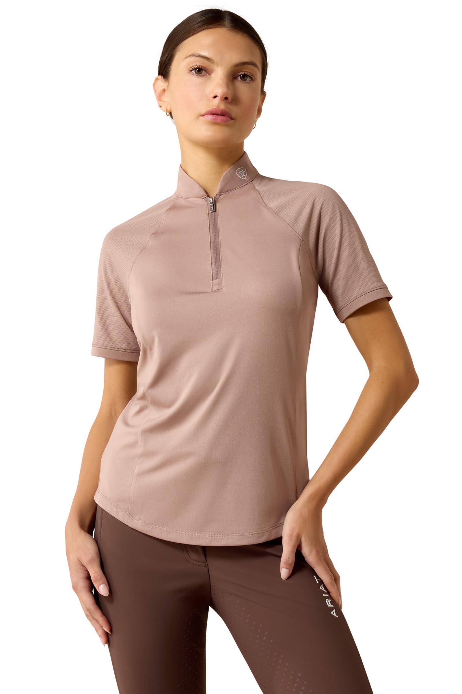 Antler Ariat Soquel dames-basislaag met 1/4 ritssluiting