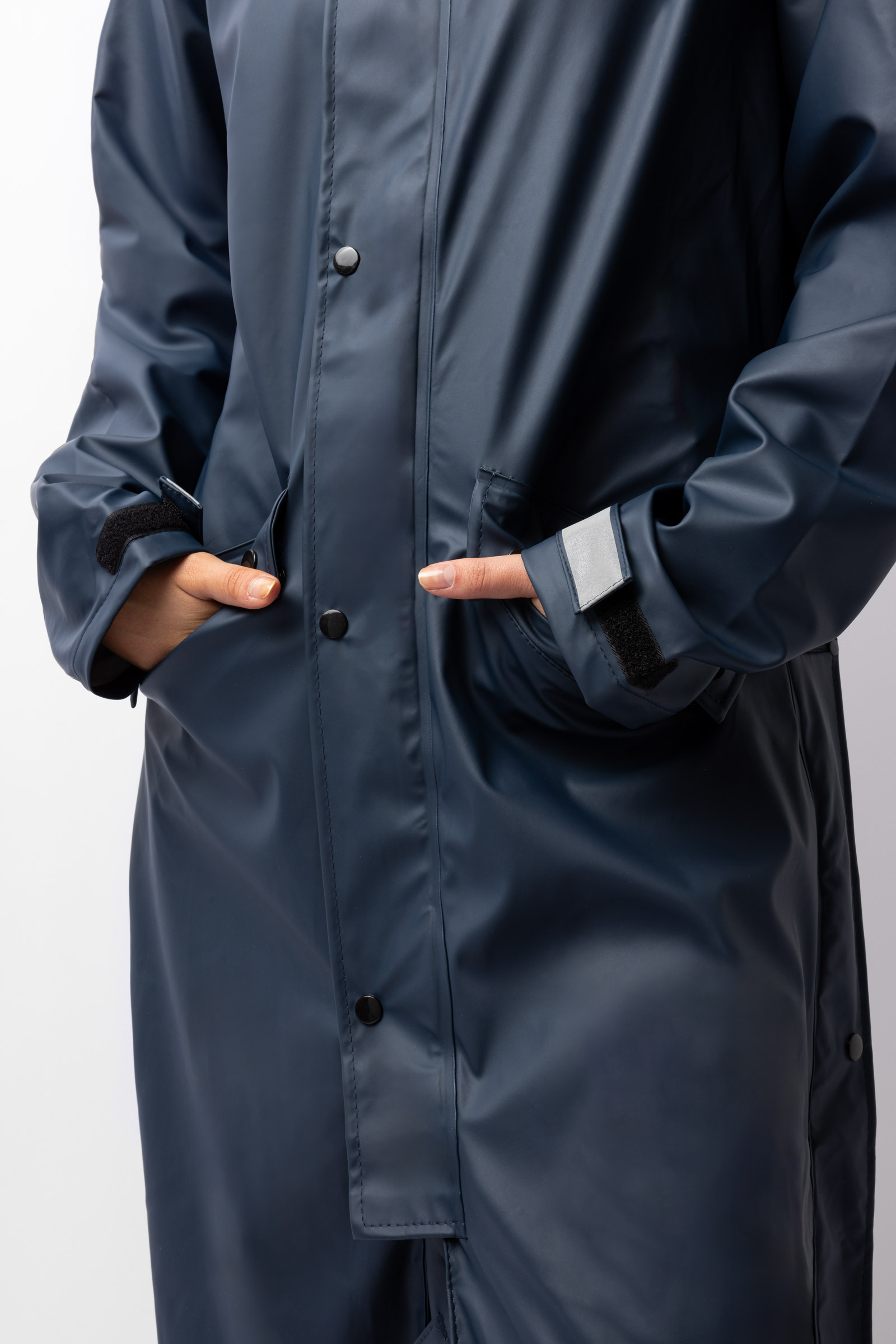 Horze Hazel Lange Regenjas met splitten, dames