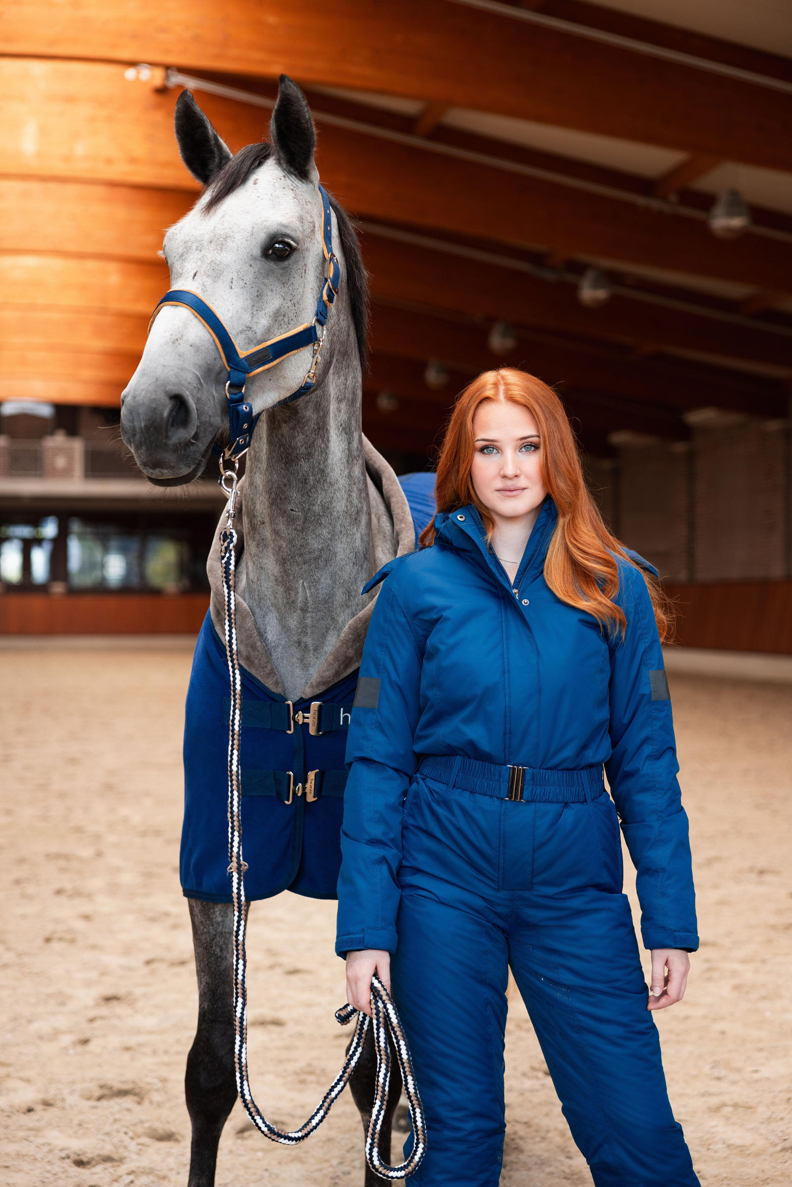 Horze Del&eacute;mont Fleecedeken