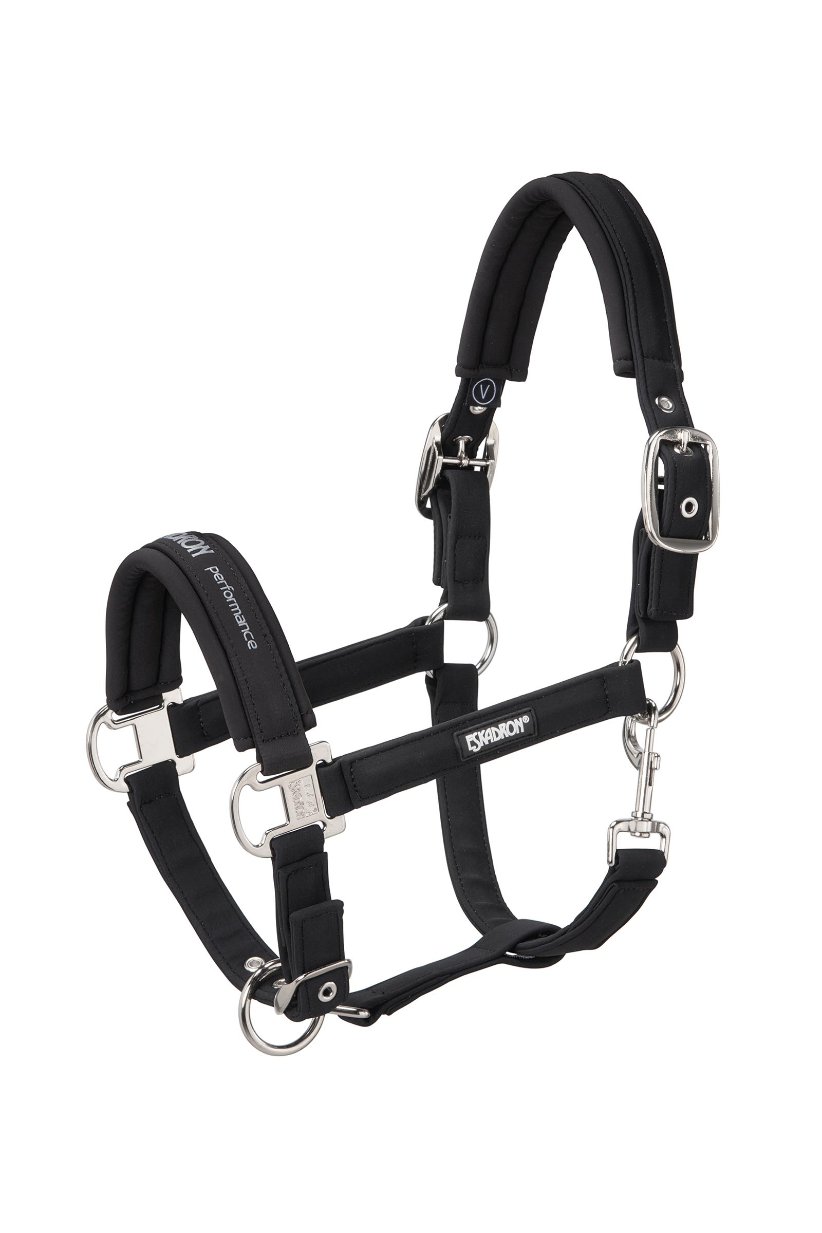 Black Eskadron Halter Double Pin