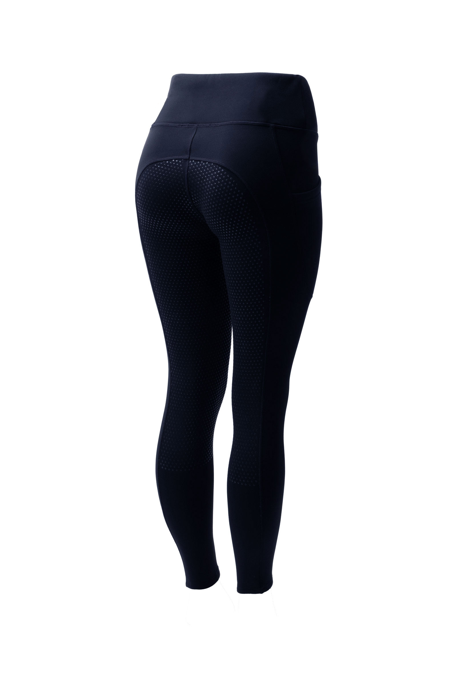 Dark navy Horze Greta dames thermo fullseat rijlegging