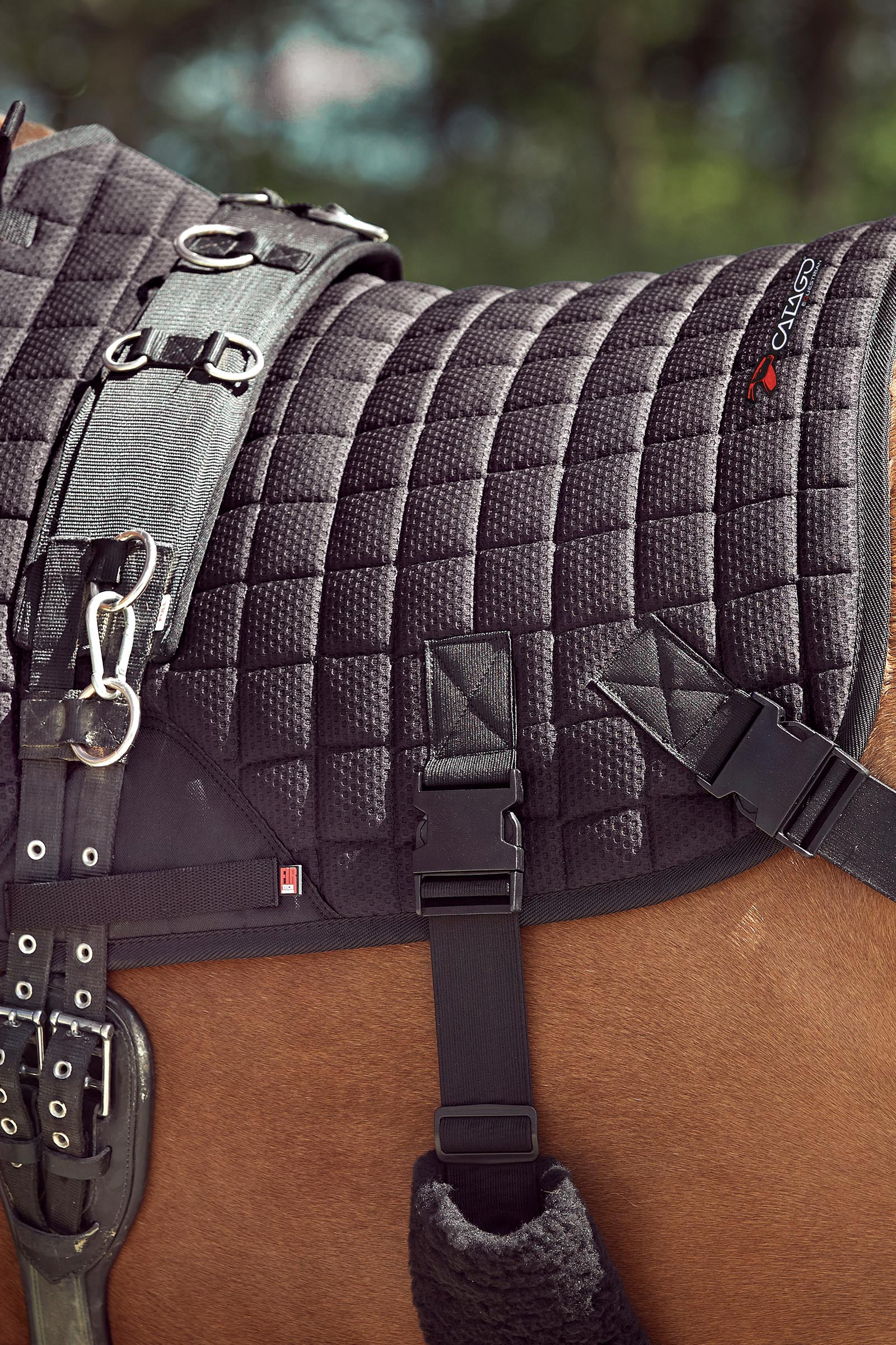 Catago FIR-Tech trainingszadeldek met elastische banden