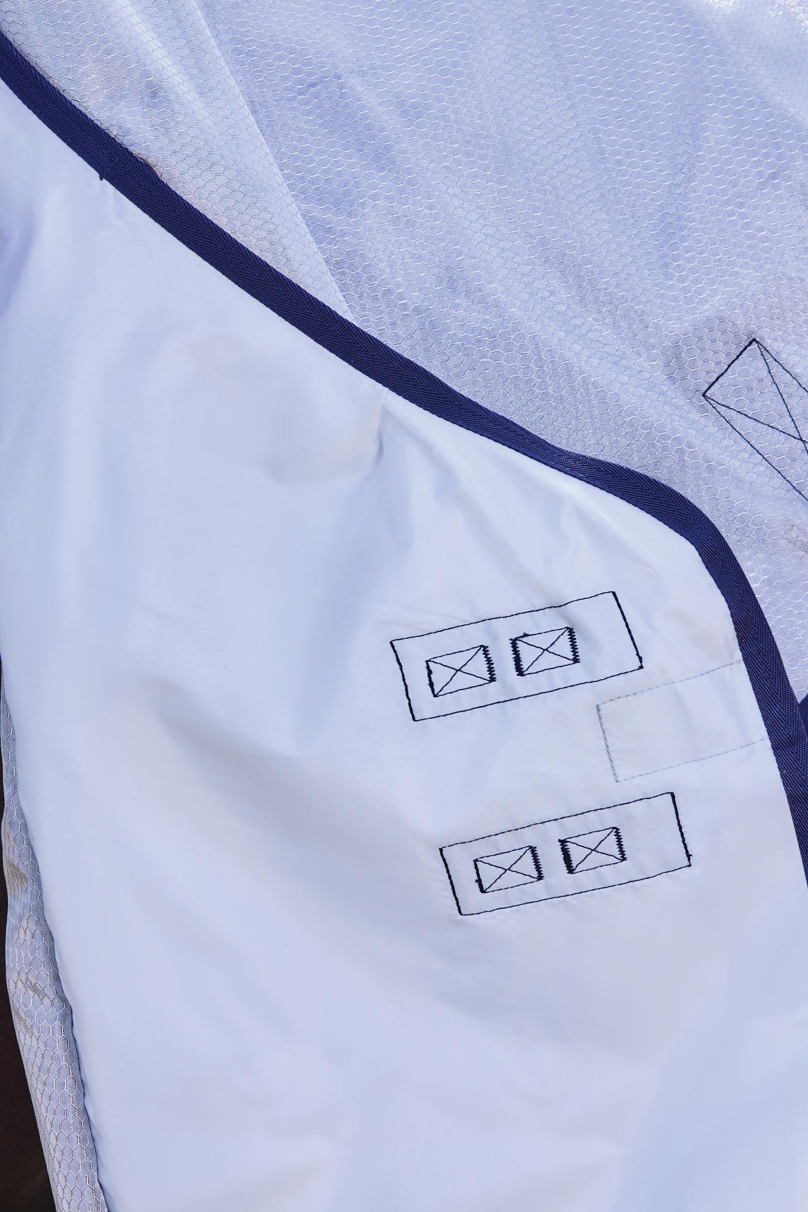 Weatherbeeta ComFiTec Hexi Shield Vliegendeken combo met vaste hals, 0 g  