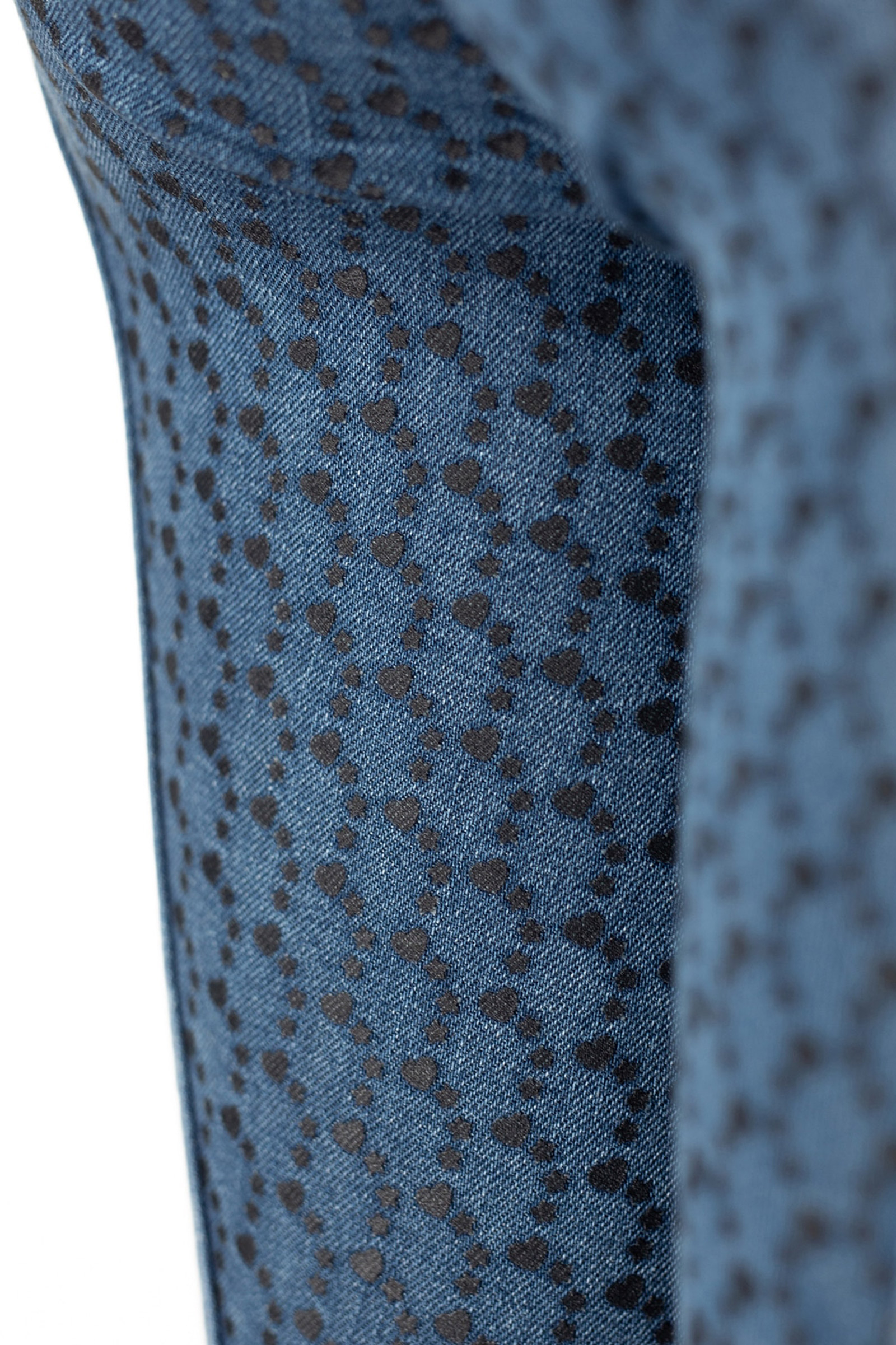 Horze Poppy Denim Siliconen Full Seat Rijbroek, kinderen