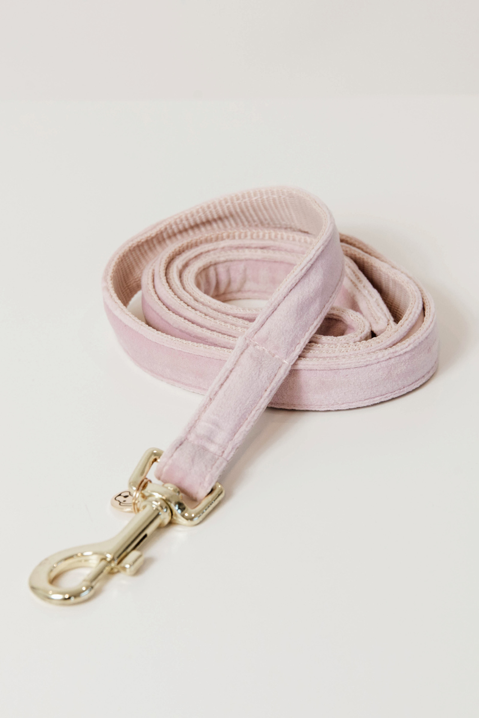 Light Pink Kentucky Dogwear Dog Lead Velvet