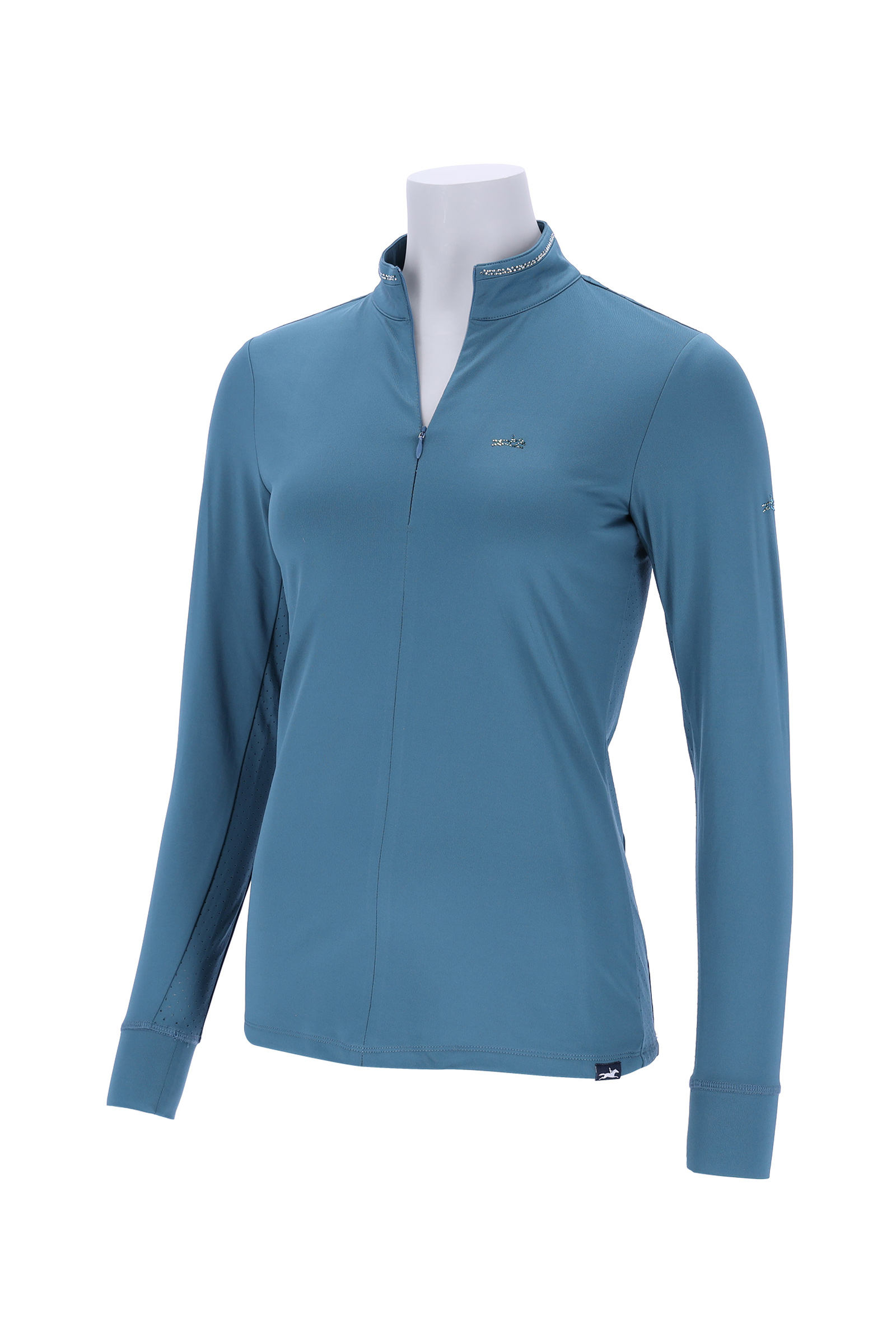 Smaragd Schockemöhle Sports SP Peppa Style Dames Winter Trainingsshirt
