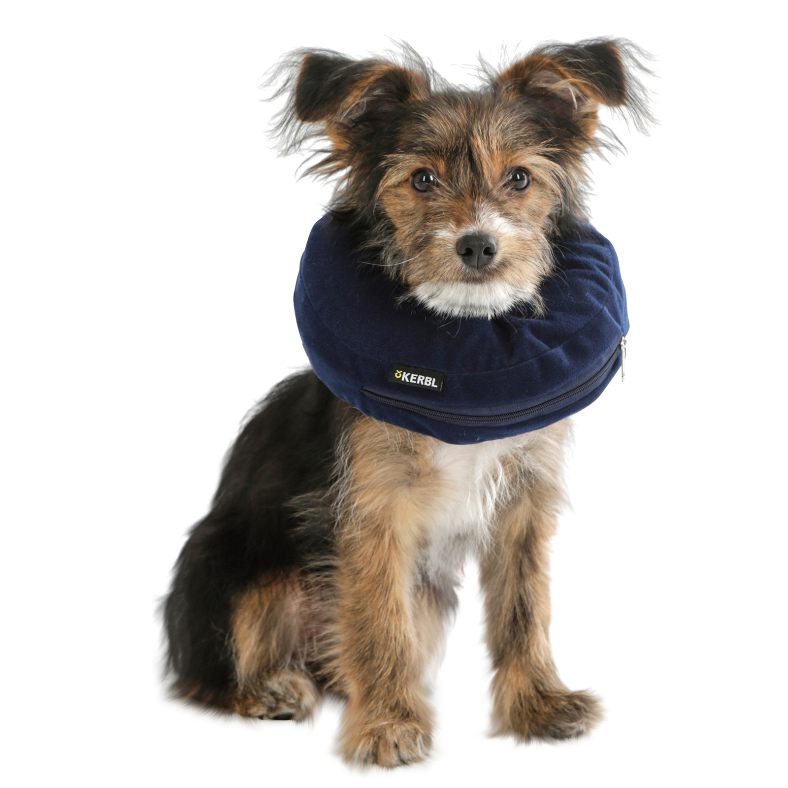 Kerbl Hondenbeschermkraag, opbl.,blauw, halsomtrek 18-30 cm