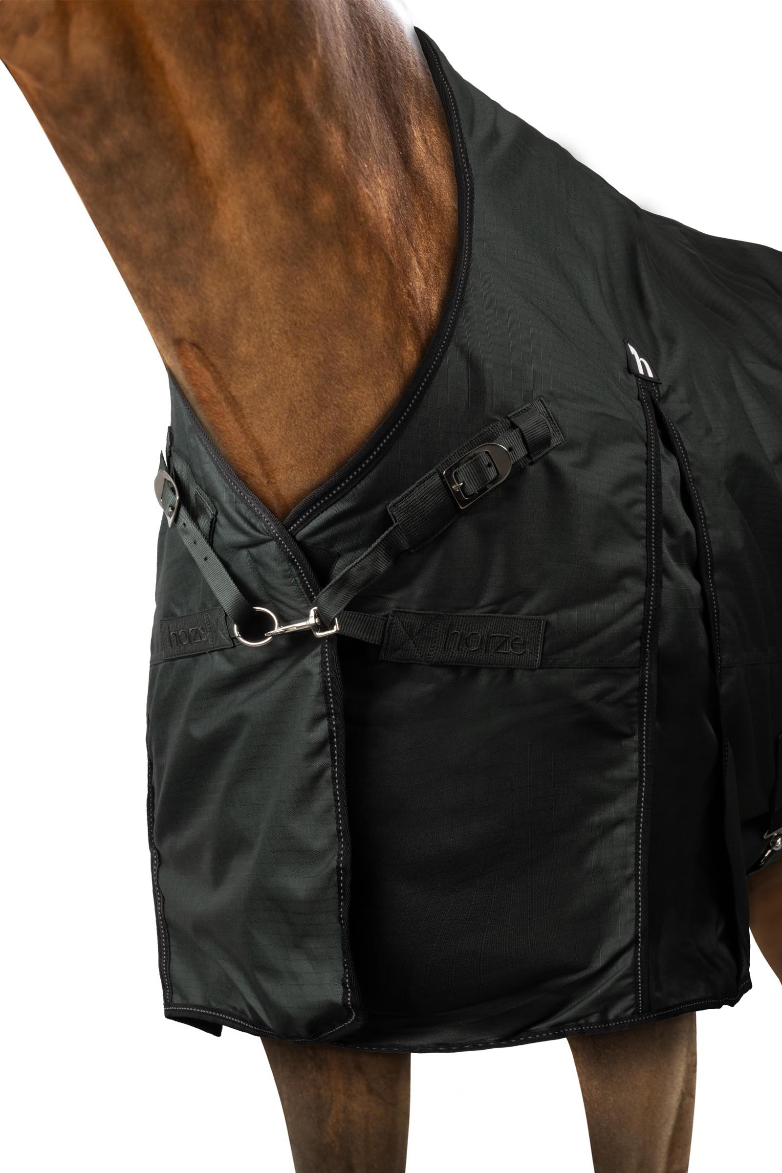 Horze Helsinki outdoordeken met halve hals, 0 g