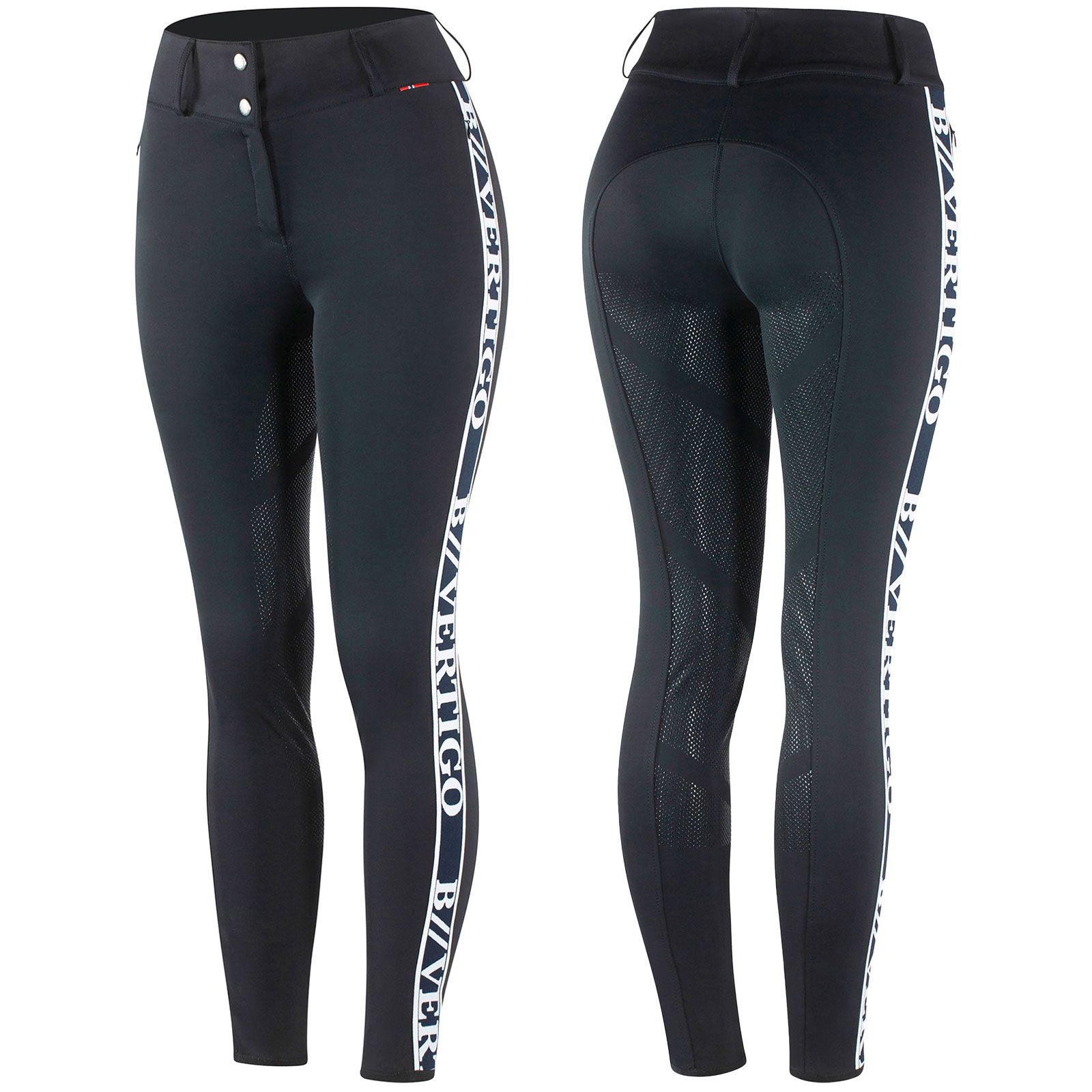 B Vertigo Angelika High Waist Functionele Rijbroek met siliconen zitvlak, dames