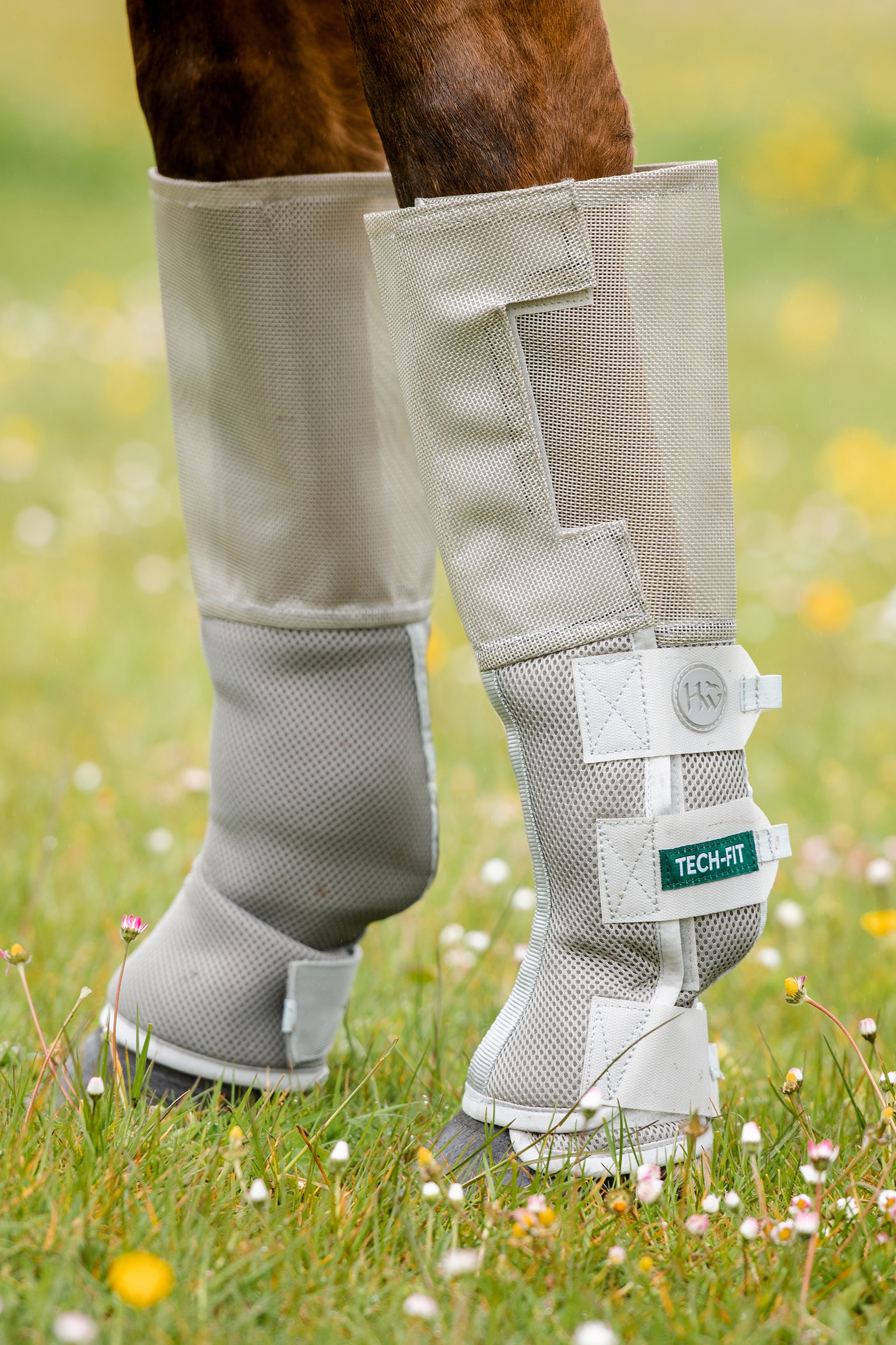 Horseware Rambo Tech-Fit Vliegen Beenbescherming (Set van 4)