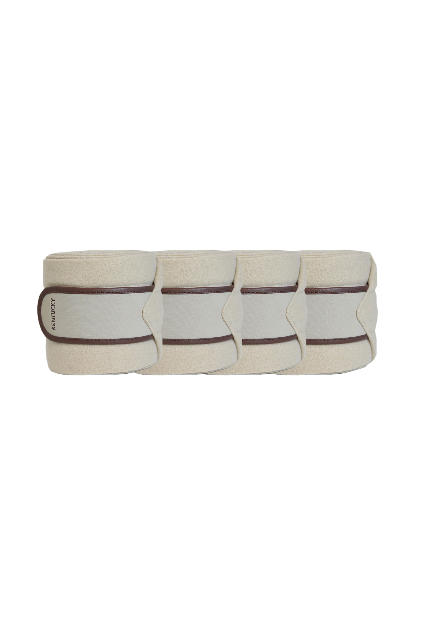 Beige Kentucky Horsewear Polar Fleece Bandages