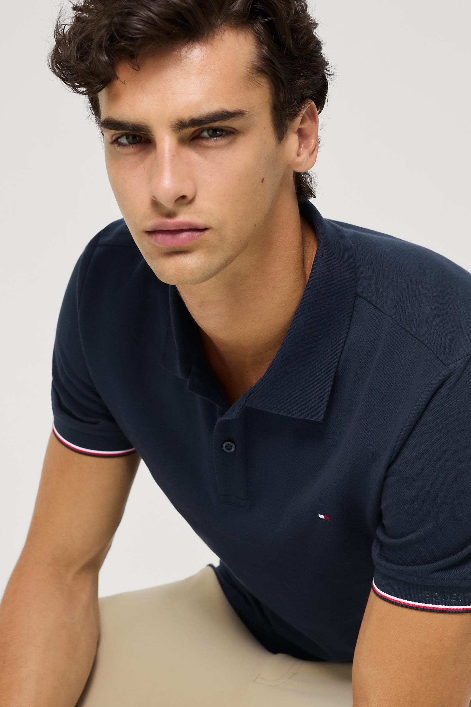 Tommy Hilfiger Equestrian Davis heren piqu&eacute; poloshirt