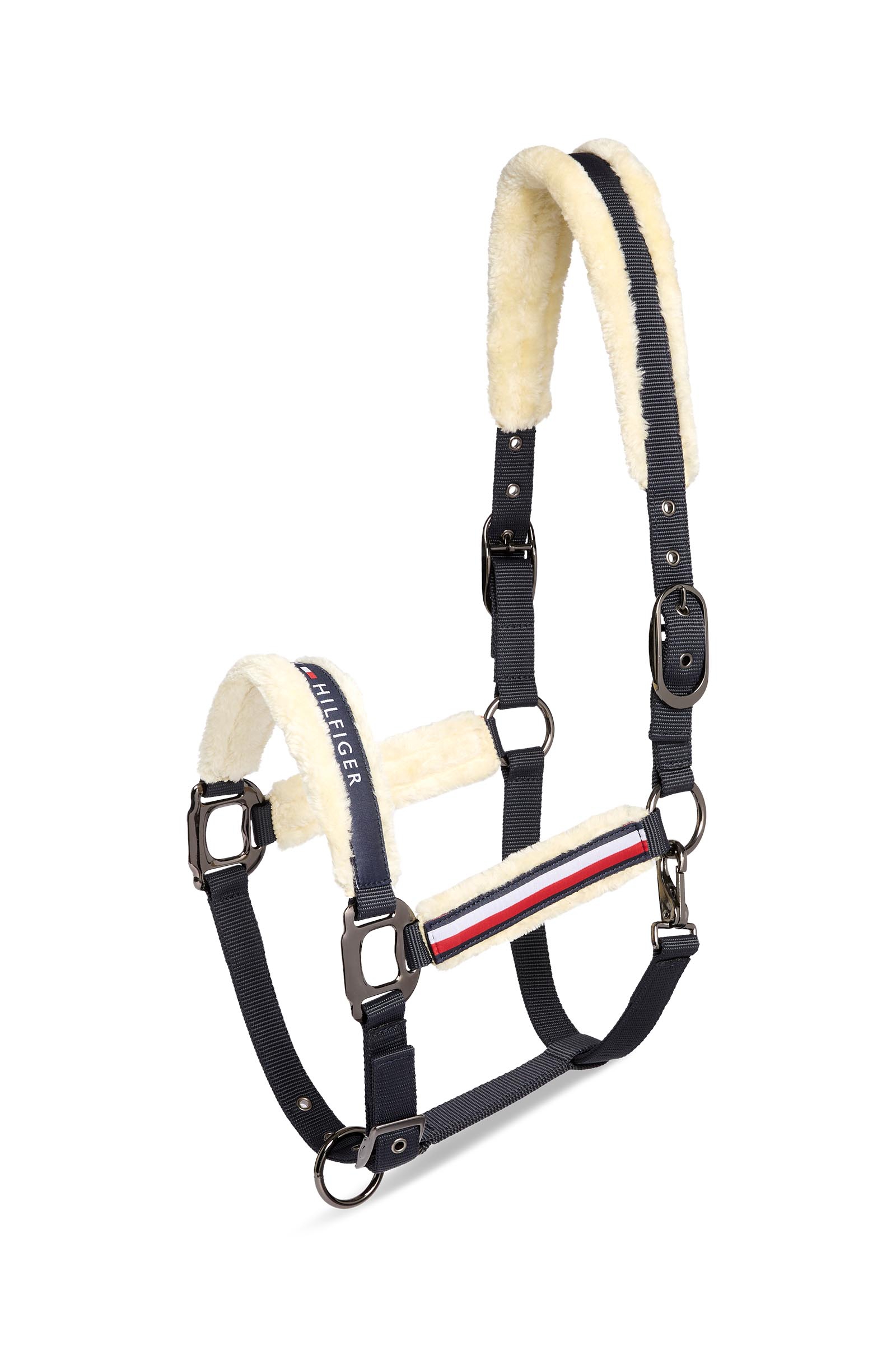 Tommy Hilfiger Equestrian Kennedy halster met imitatiebont