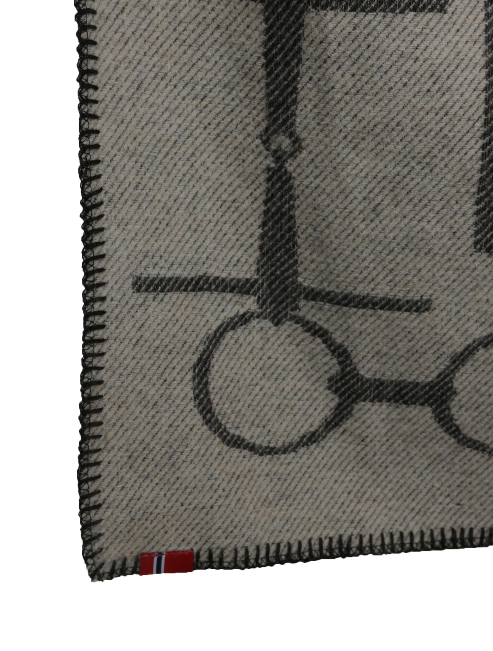 B Vertigo Gemusterde deken met paard en bit