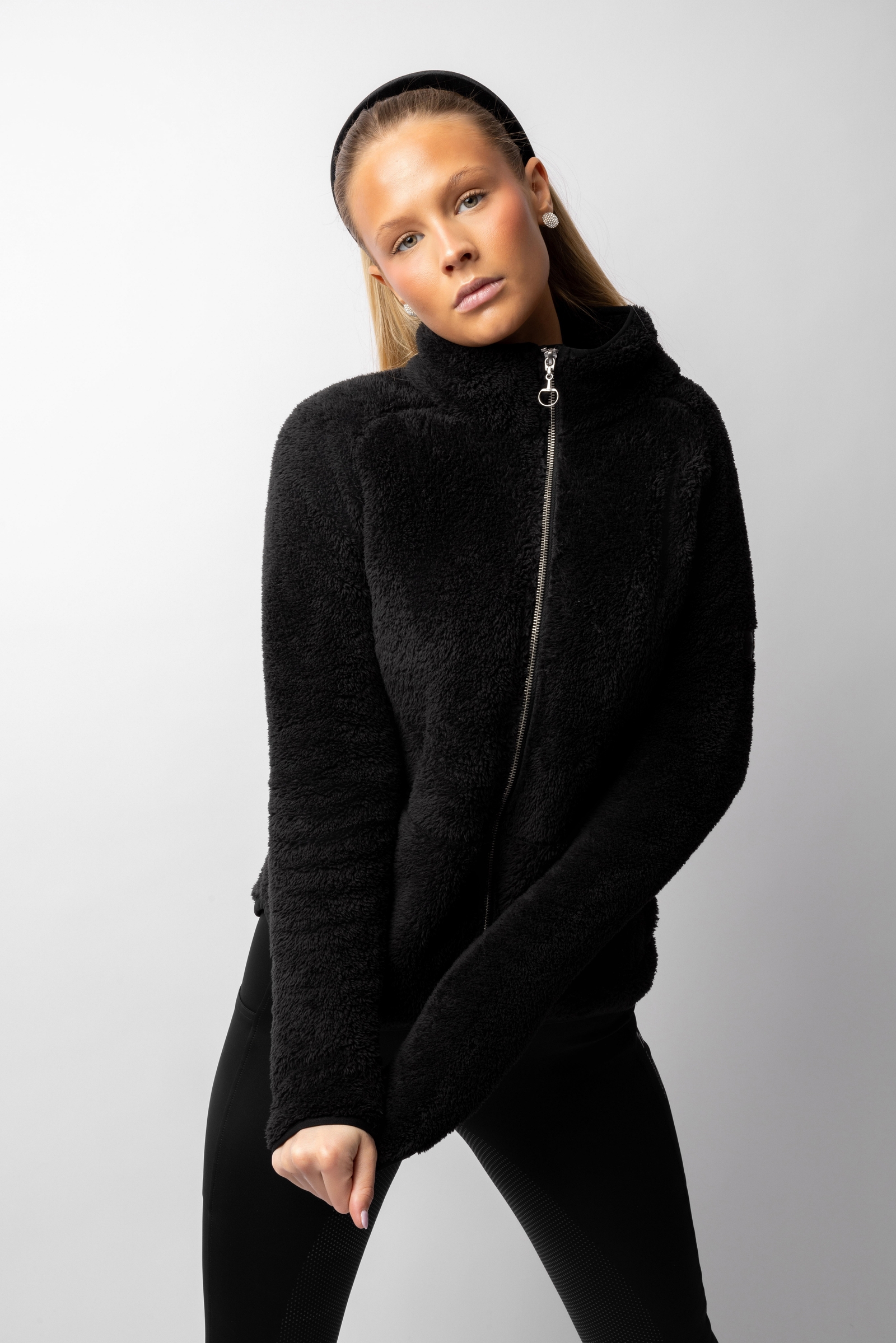 Horze Merida teddy fleecevest, dames