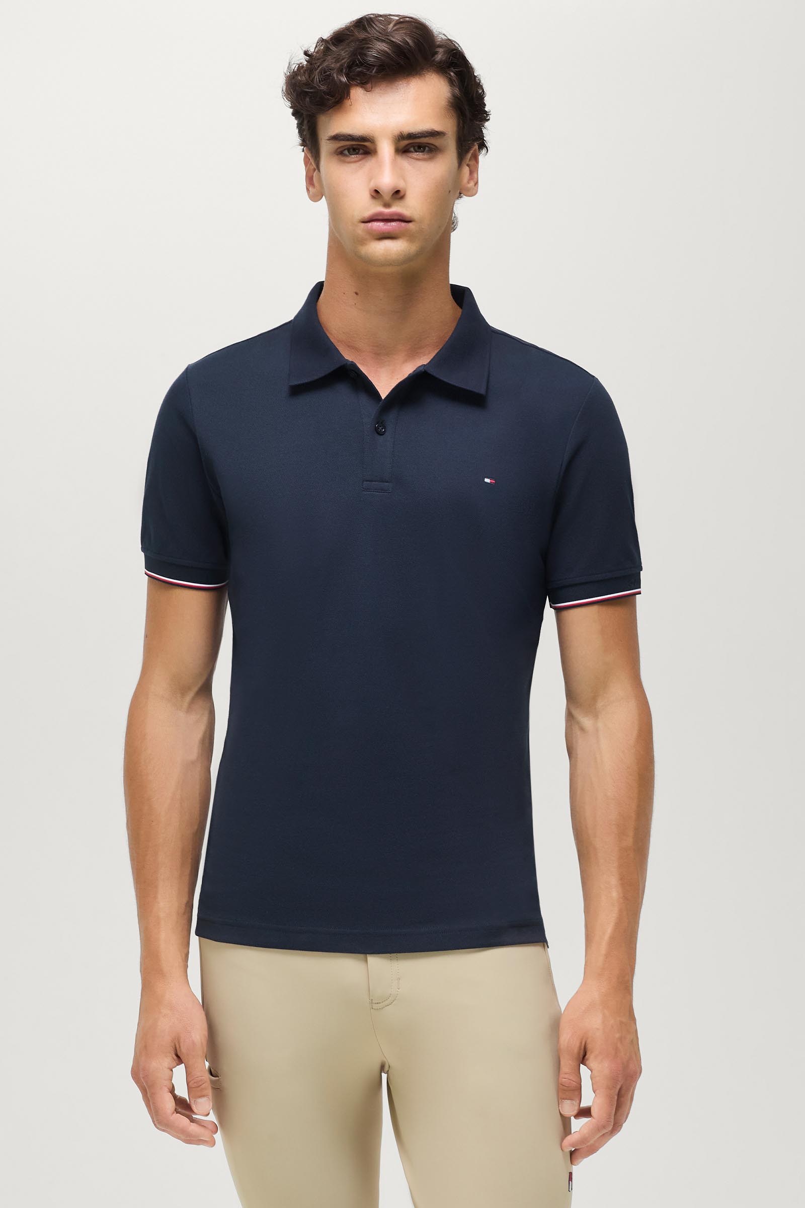 Tommy Hilfiger Equestrian Davis heren piqu&eacute; poloshirt