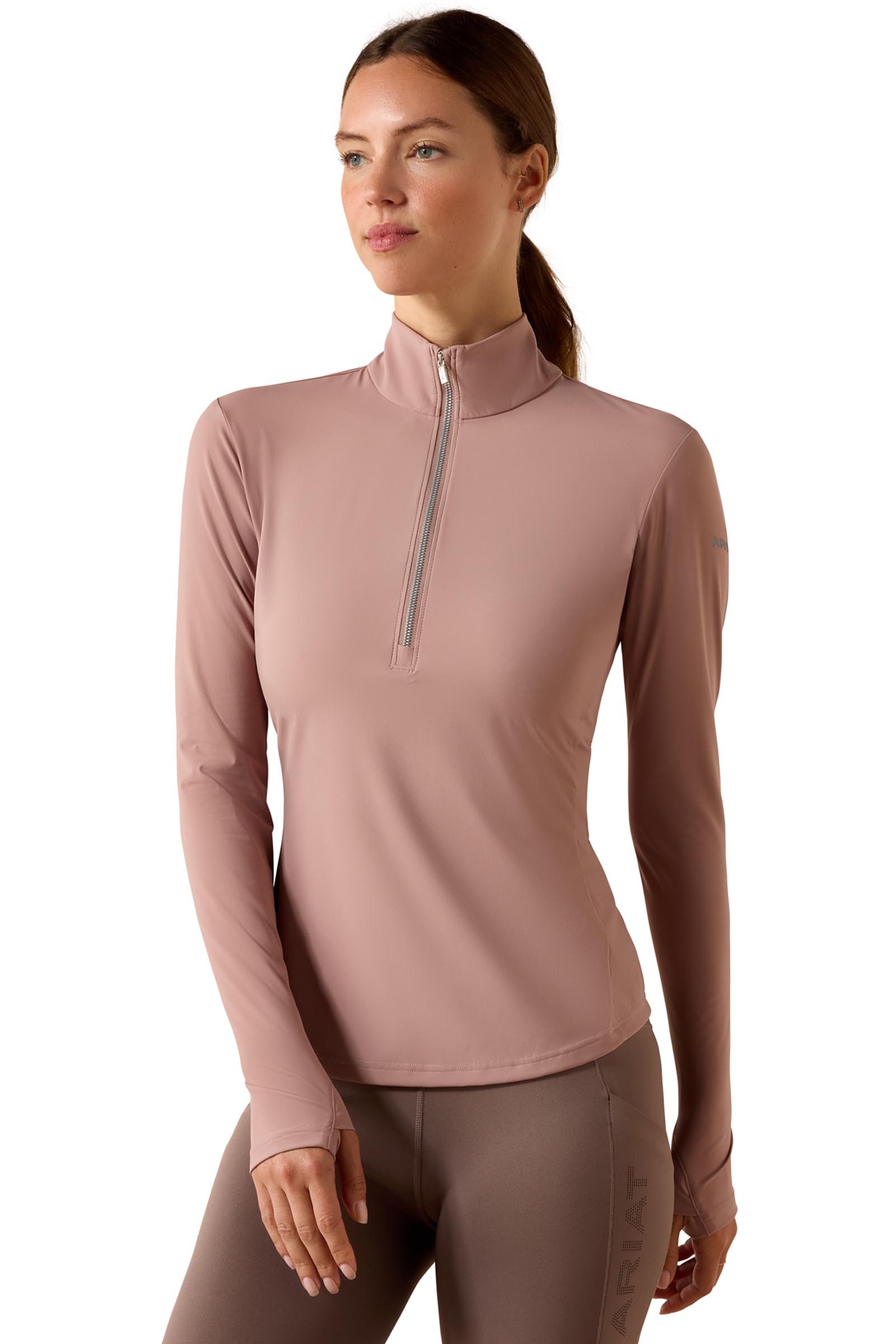 Antler Ariat Dames SolVeil baselayer met 1/2 rits