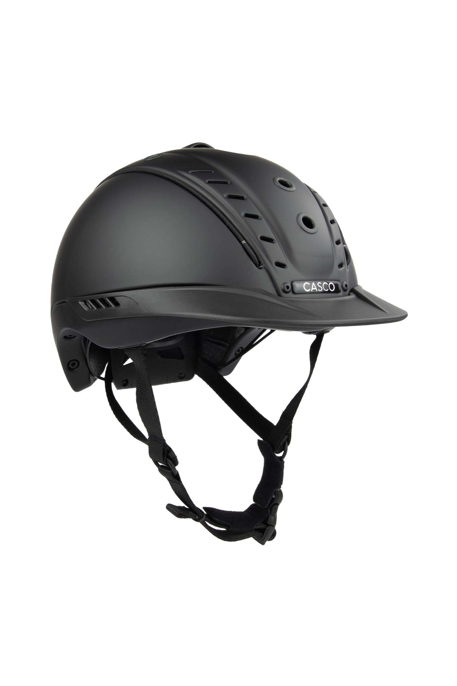 Black Matt Casco Mistrall-2 rijhelm