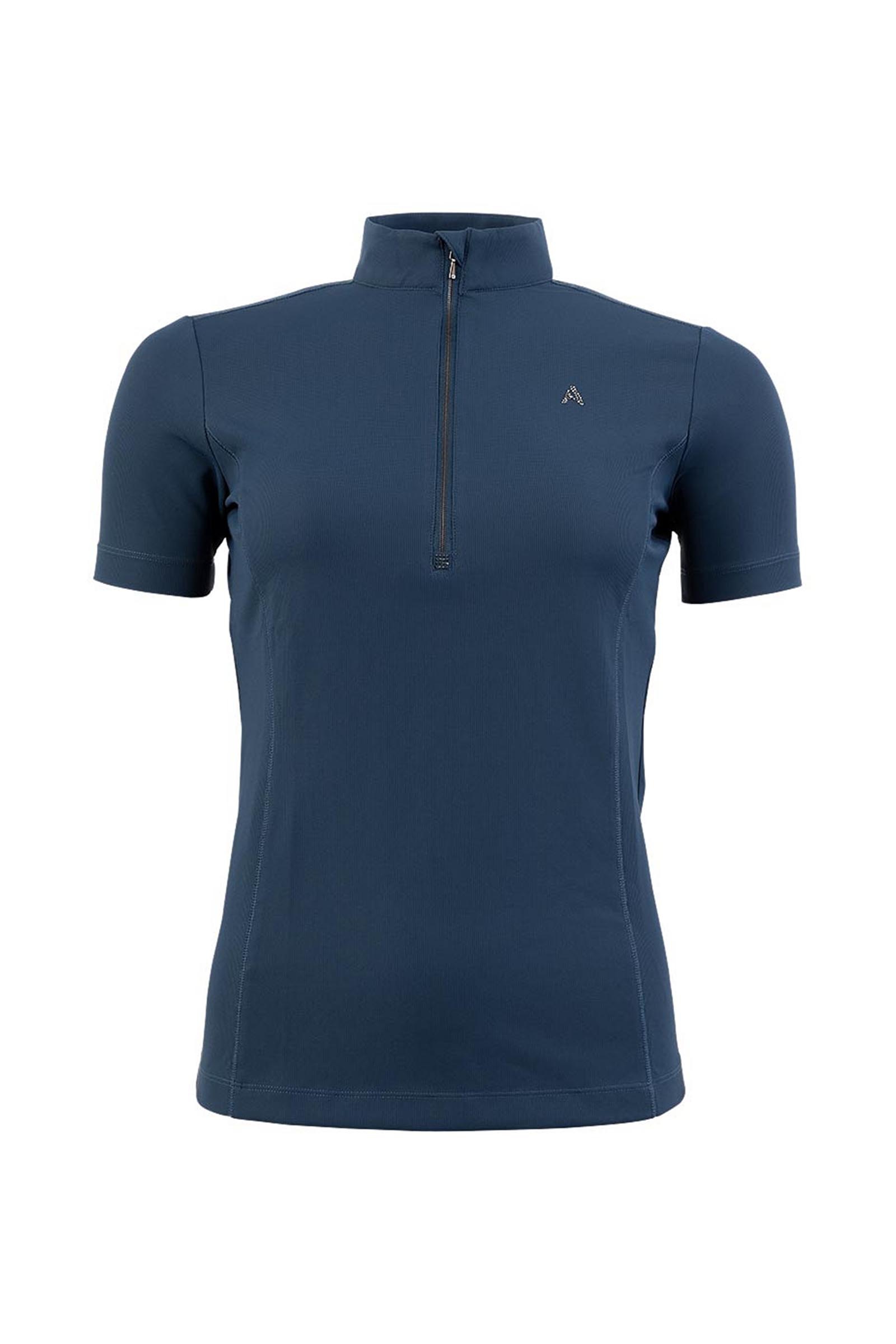 Navy ANKY 3C Collection dames korte mouw trainingsshirt