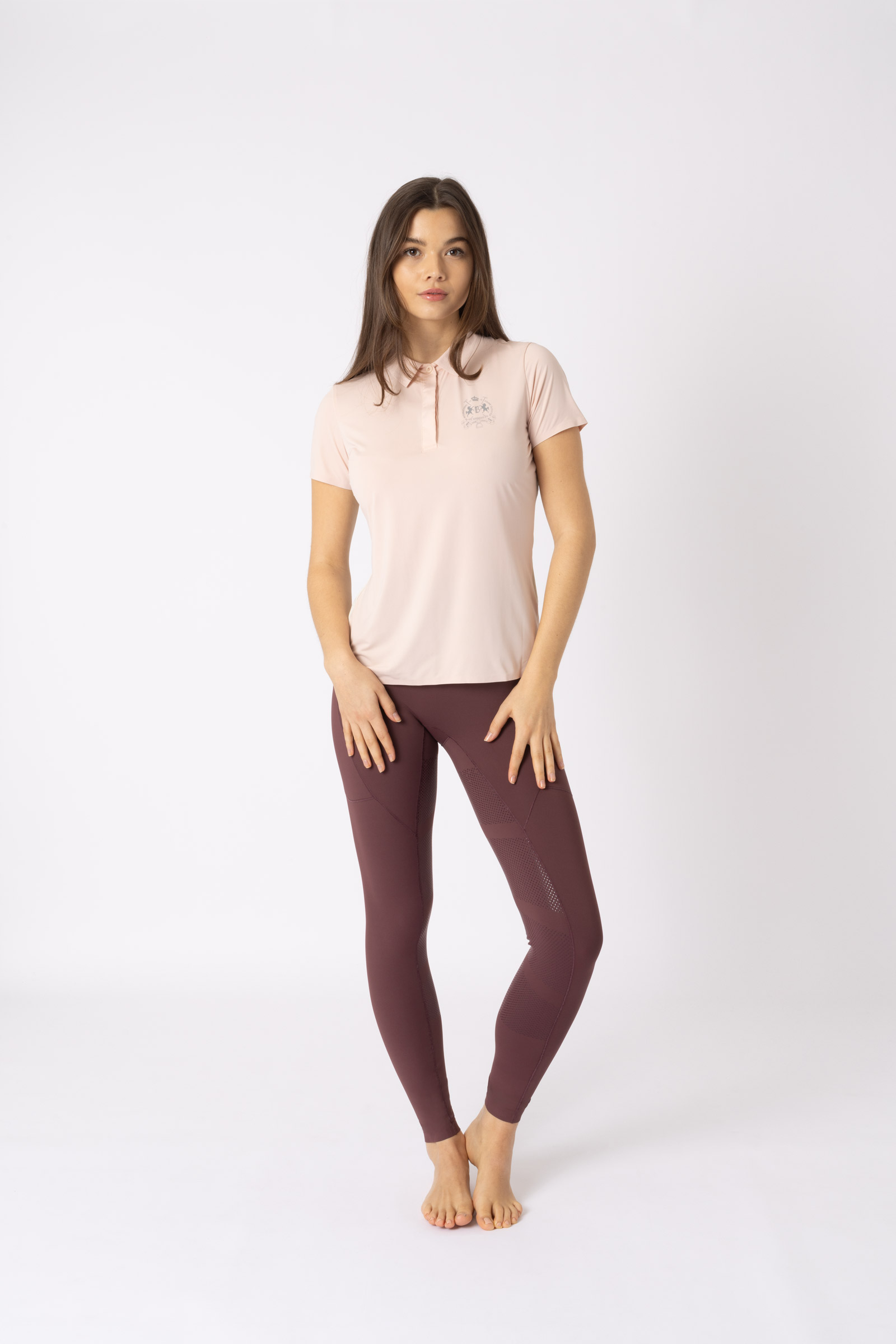 B Vertigo Daphne naadloos poloshirt, dames