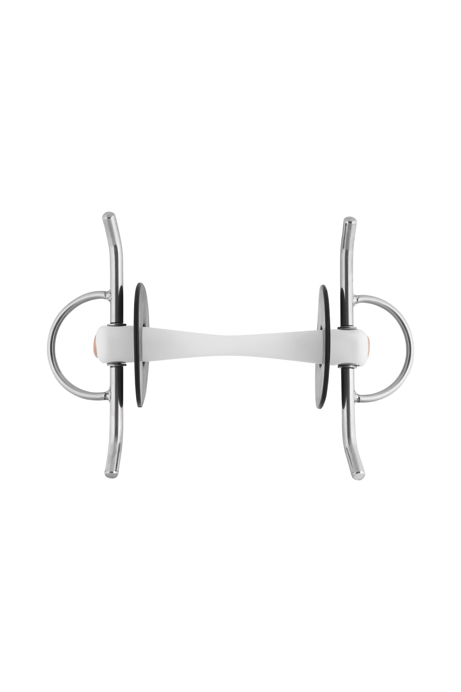 Sprenger Nathe Kneveltrens 20 mm, met flexibele Mullen Mouth (55 mm ring)