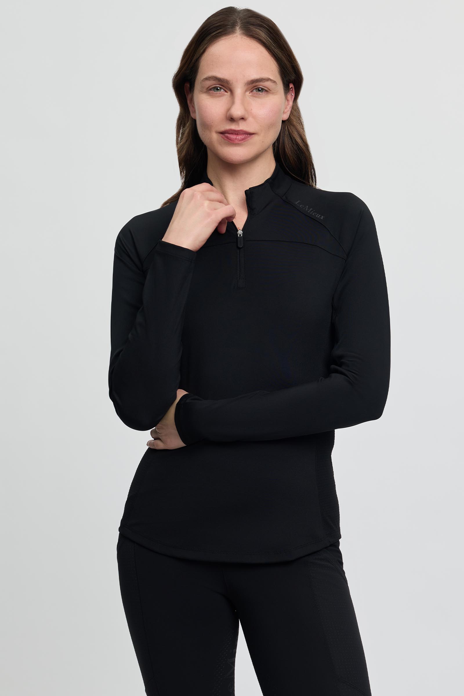 Black LeMieux Airflow dames baselayer met lange mouwen
