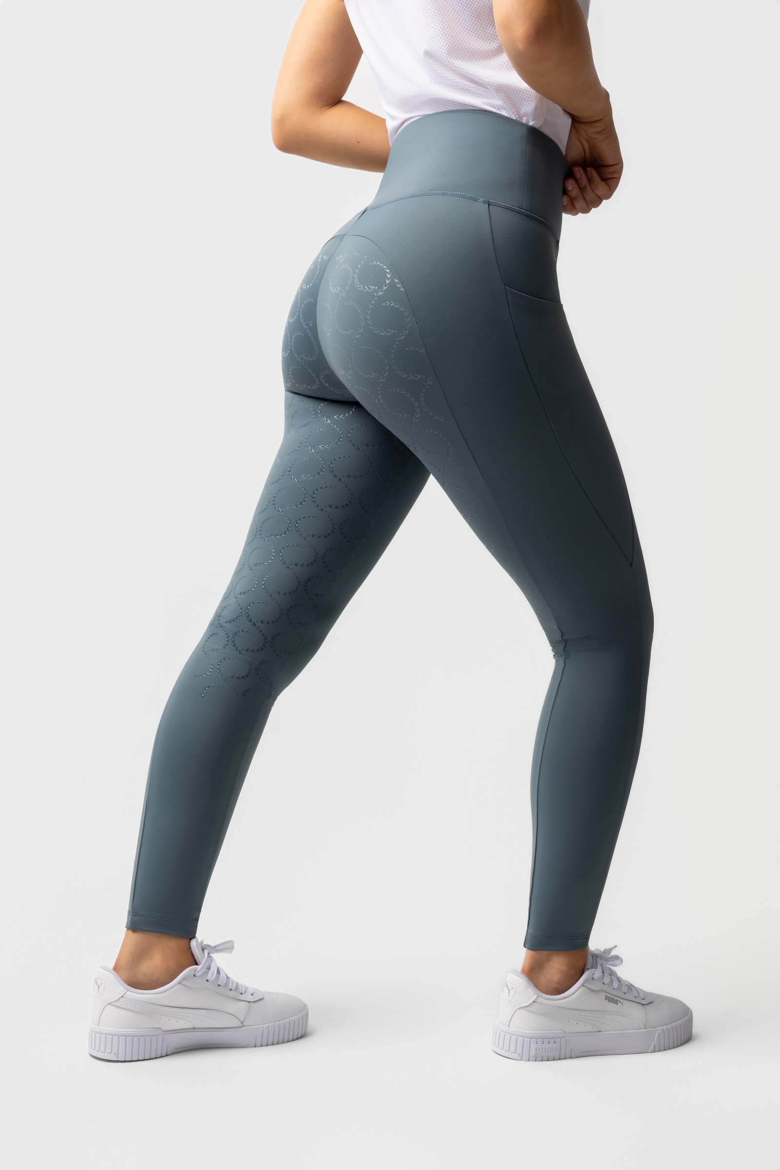 Horze Gillian Dames Thermo volgrip leggings